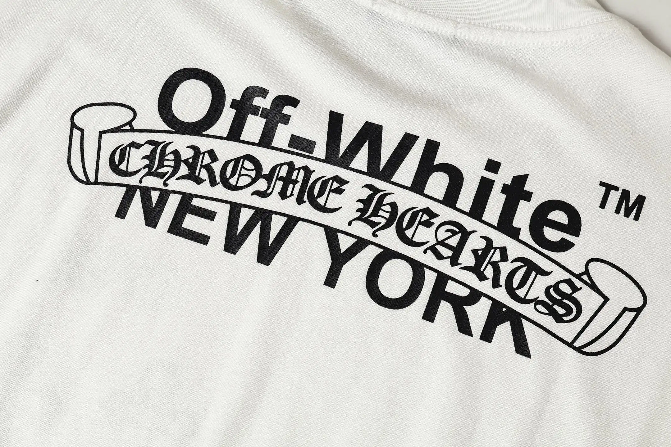 Chrome Hearts x Off-White Cross Patch T-Shirt D9513955 — view 8