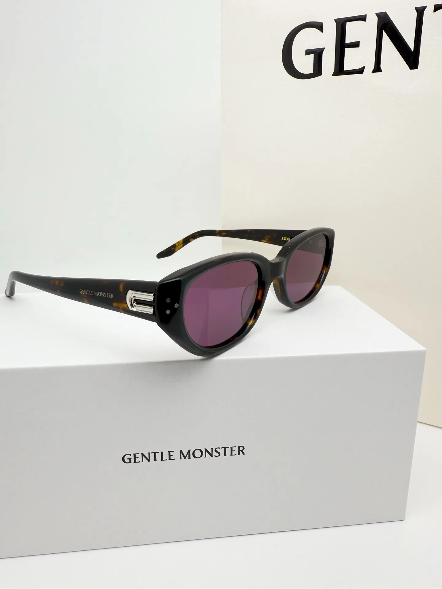 Cat-Eye Acetate Sunglasses D34017764 — view 3