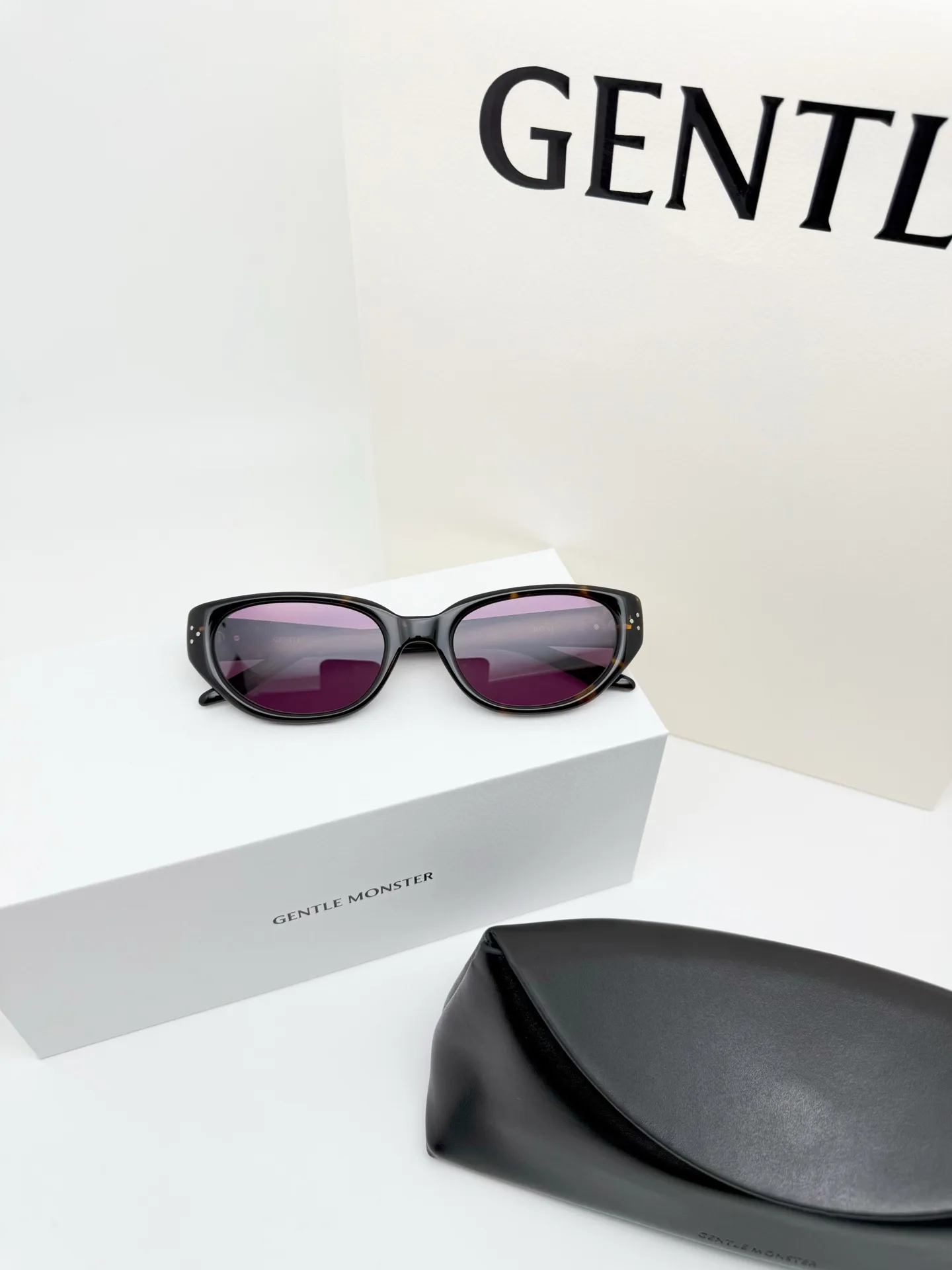 Cat-Eye Acetate Sunglasses D34017764 — view 4
