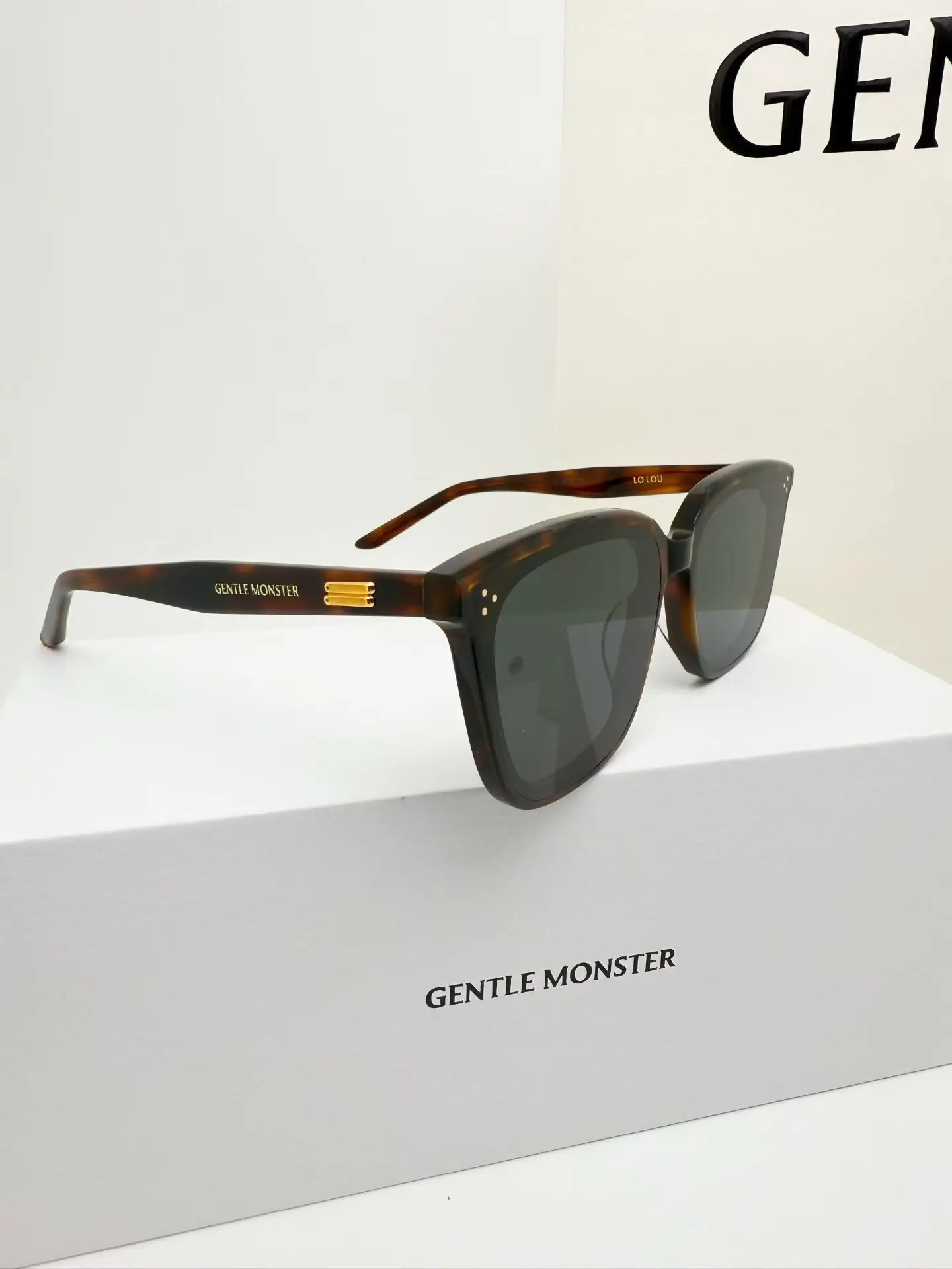 LOLOU Tortoiseshell Square-Frame Sunglasses D34017773 — view 6