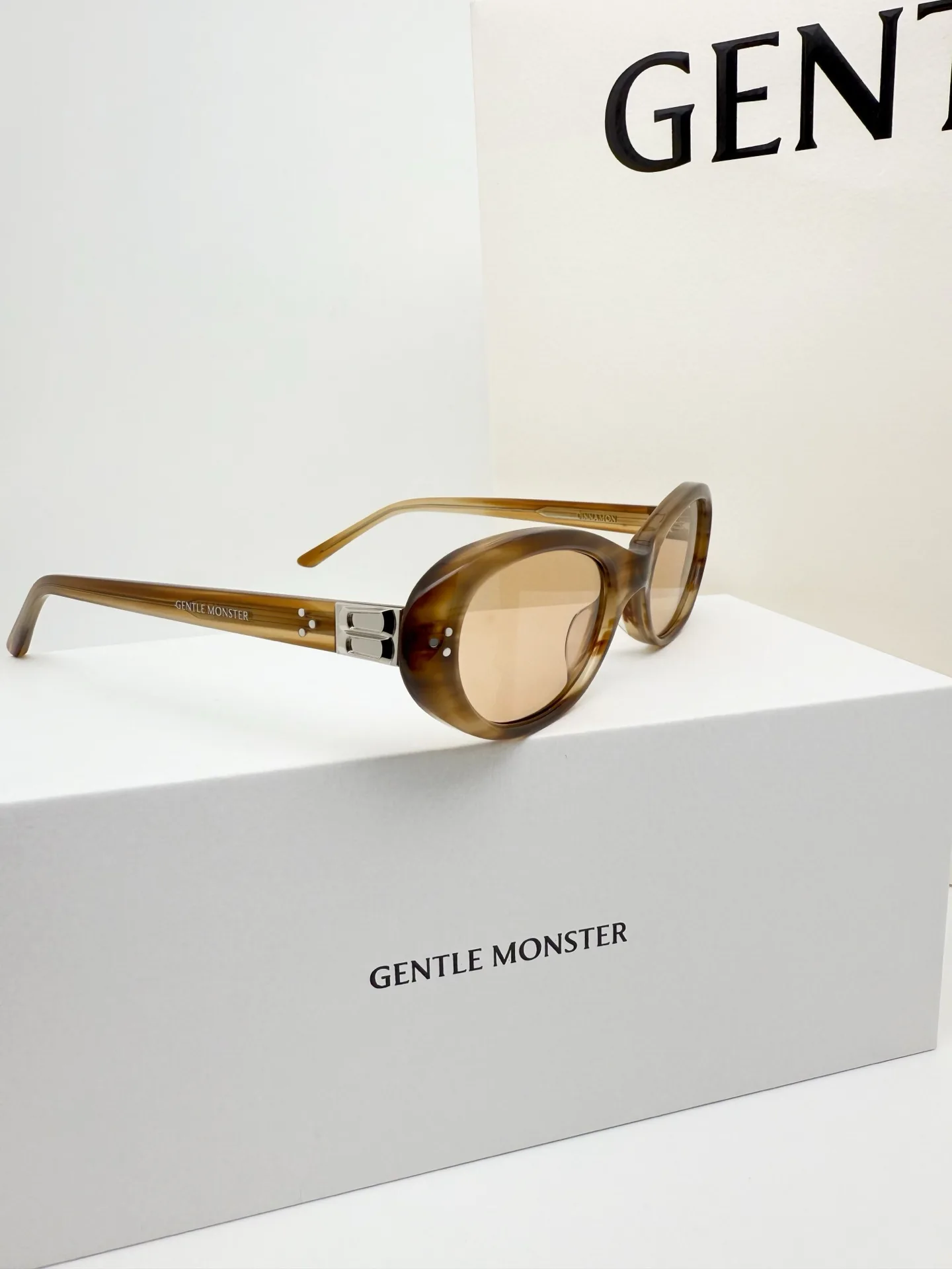 GM Cinnamon Cat-Eye Sunglasses D34017757 — view 2