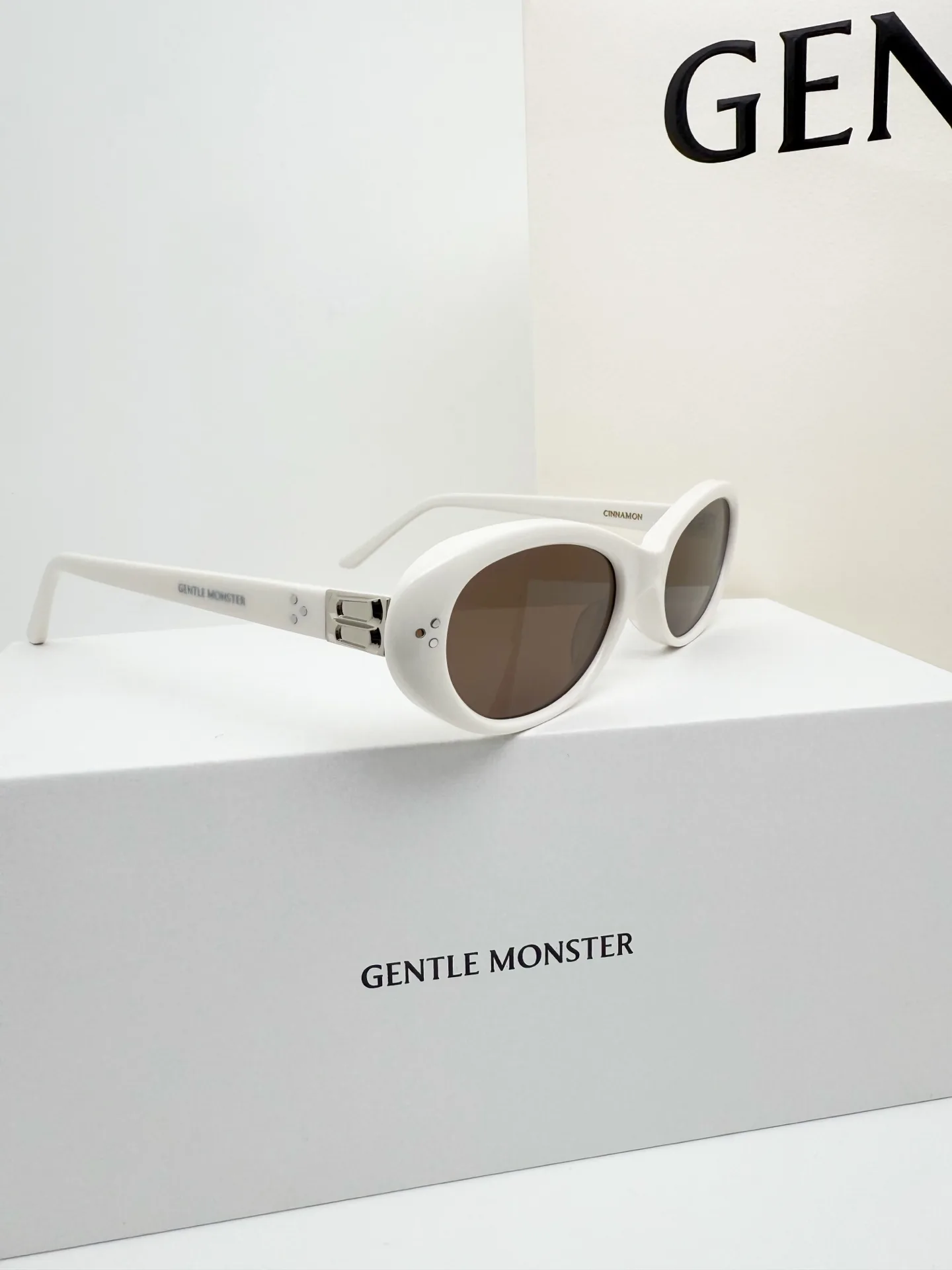 GM Cinnamon Cat-Eye Sunglasses D34017758 — view 2