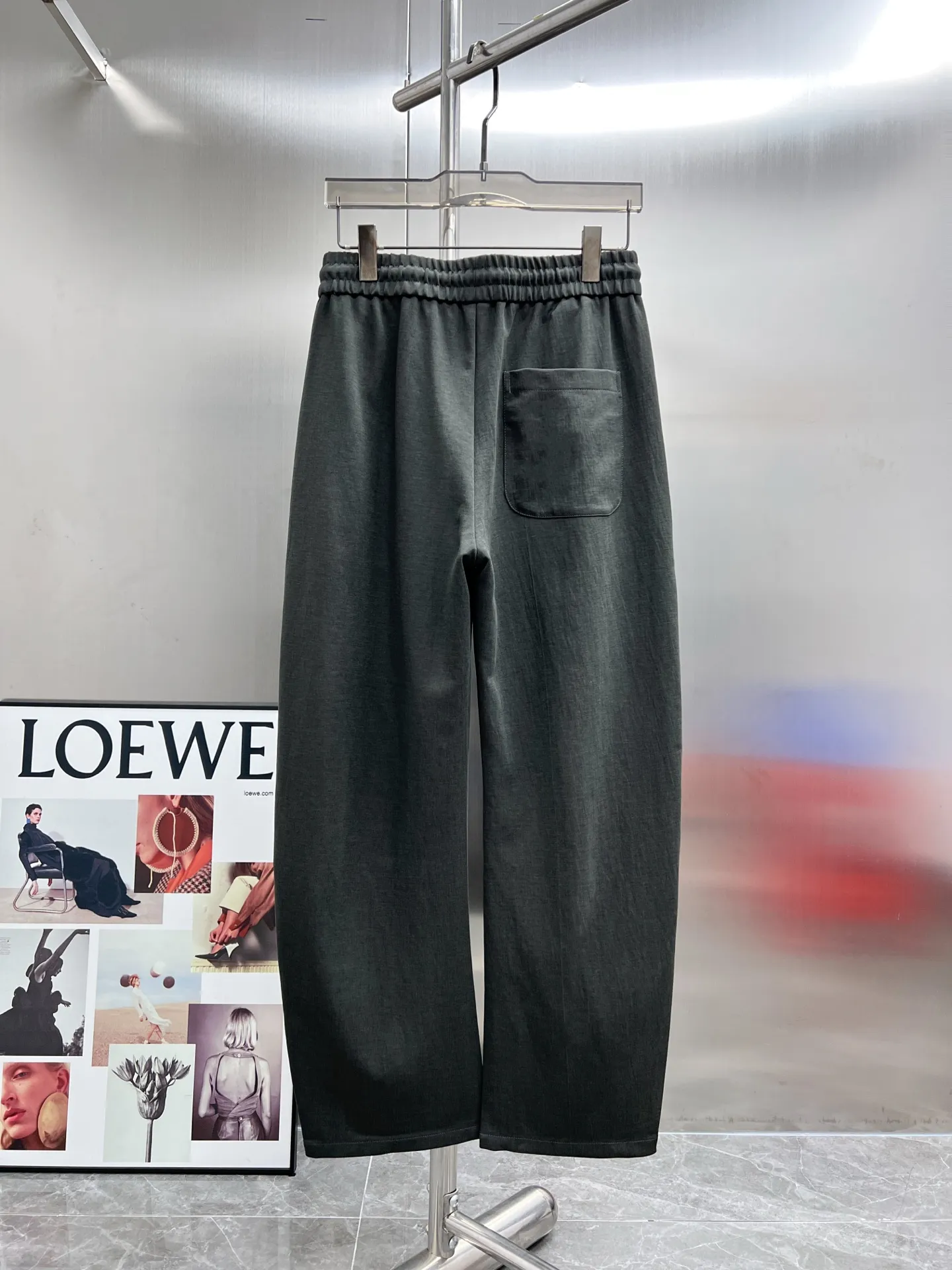 Logo-Patch Drawstring Sweatpants D22514651 — view 2