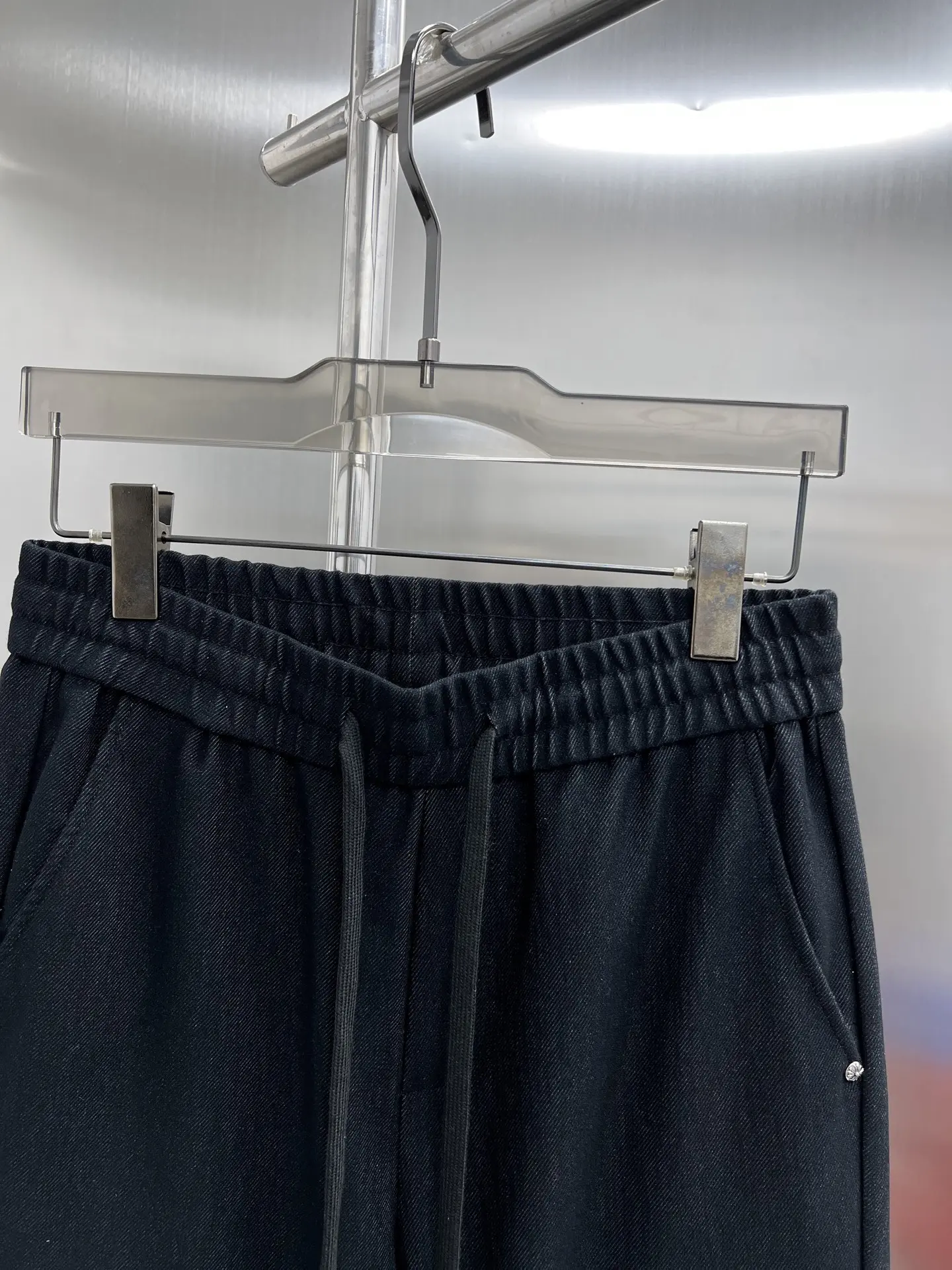 Leather Cross Patch Riveted Trousers D23514649 — view 3