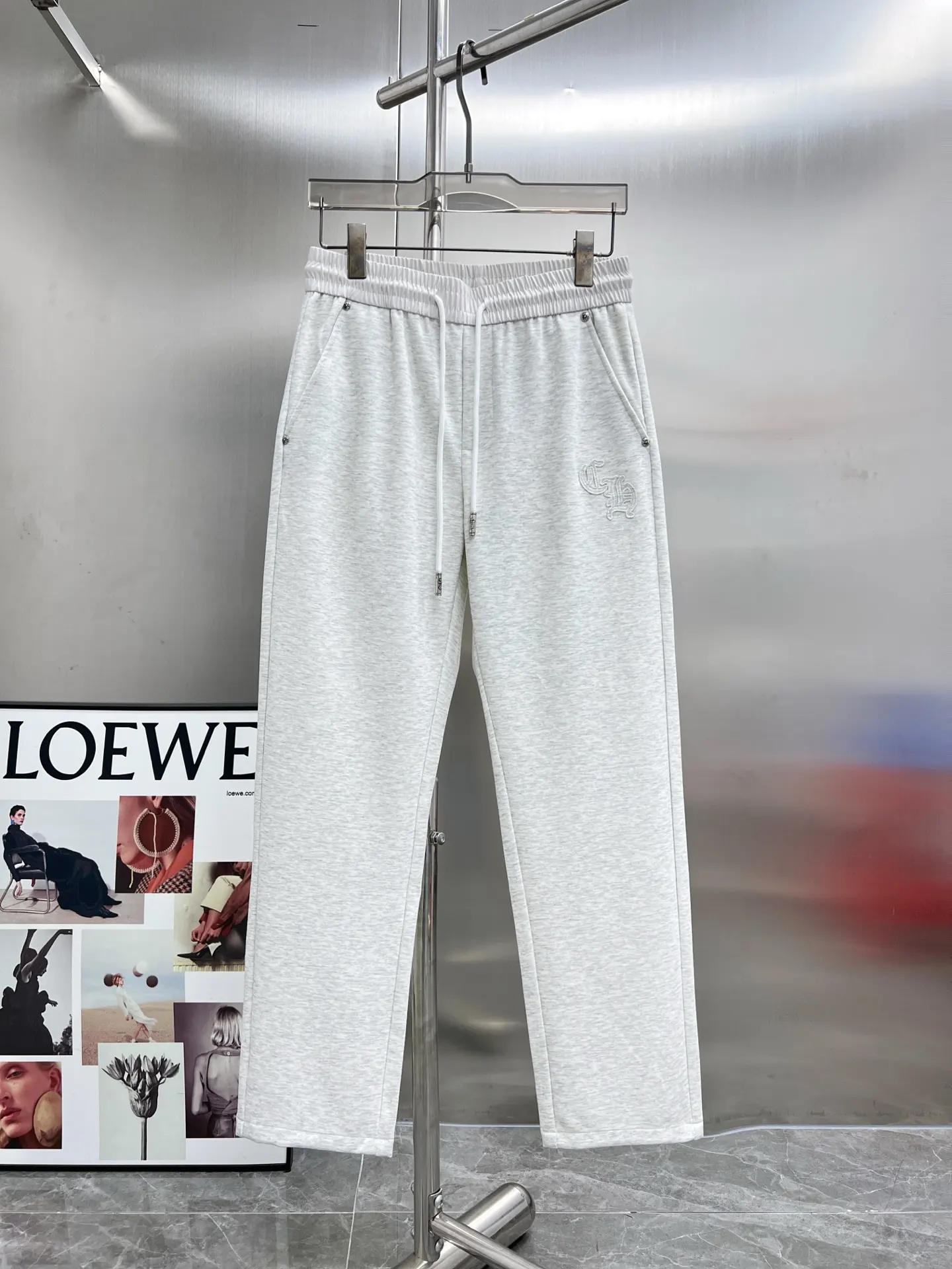 Logo-Appliqué Cotton-Blend Sweatpants D22014644