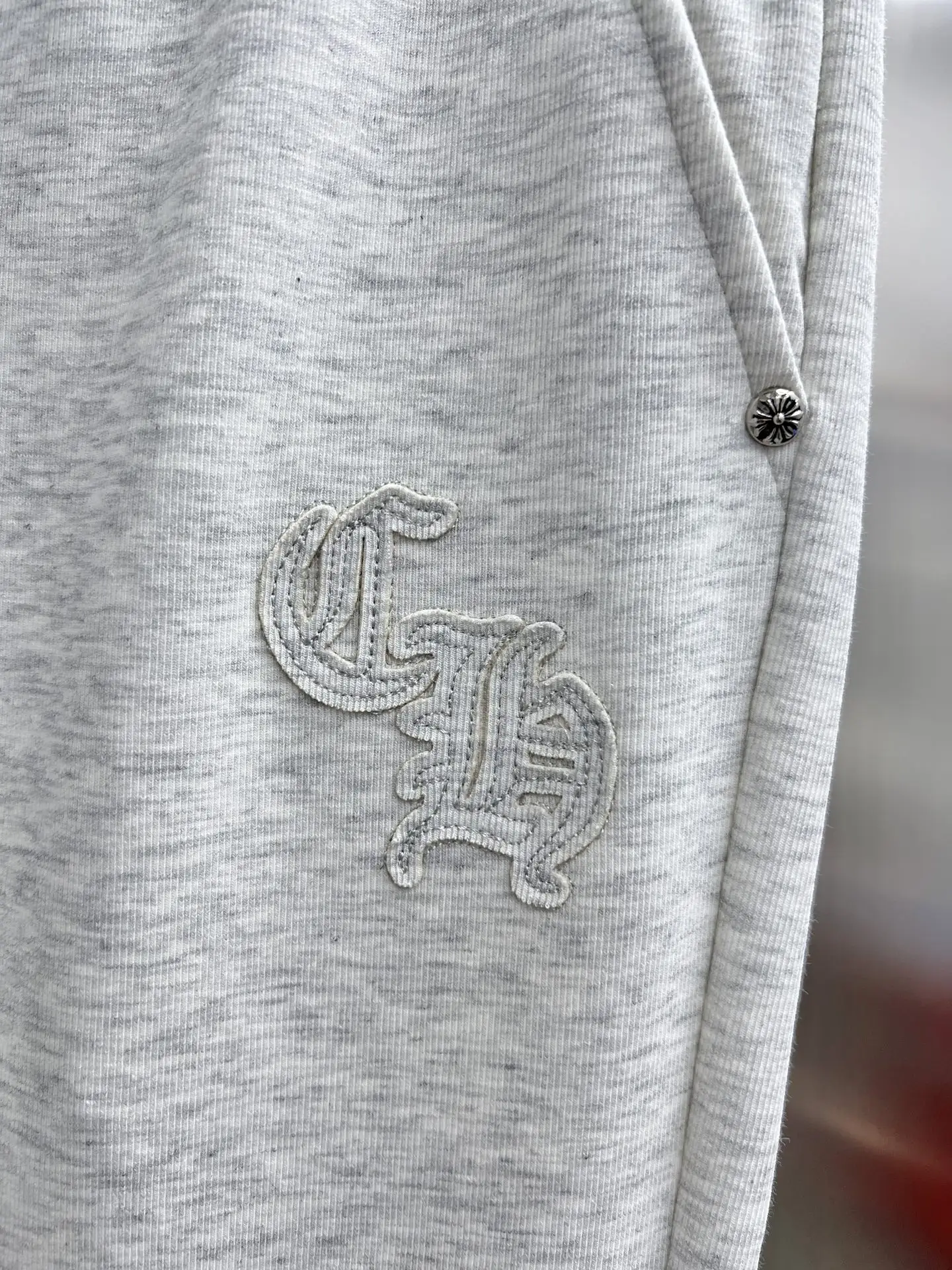 Logo-Appliqué Cotton-Blend Sweatpants D22014644 — view 5