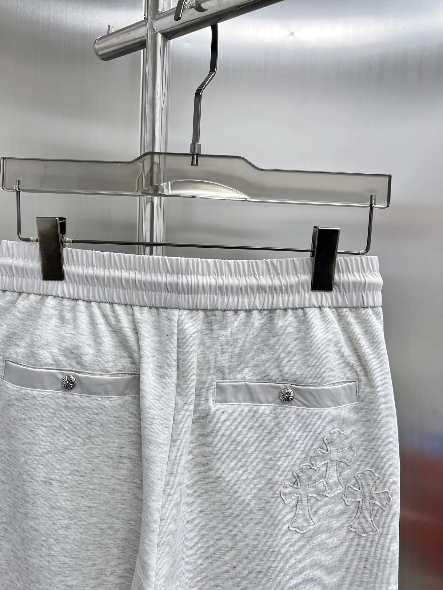 Logo-Appliqué Cotton-Blend Sweatpants D22014644 — view 6