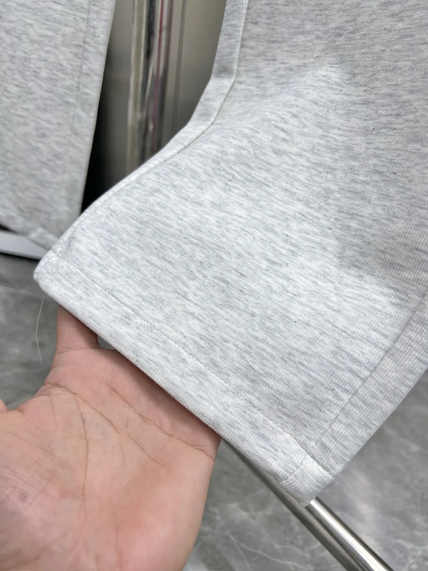 Logo-Appliqué Cotton-Blend Sweatpants D22014644 — view 9