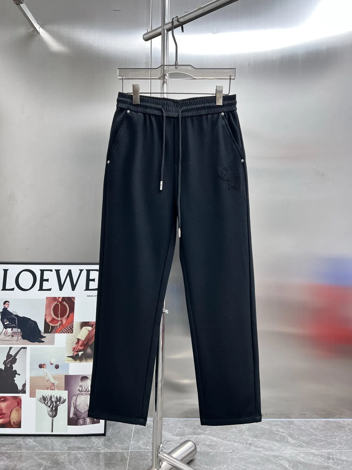 Logo-Appliqué Cotton-Blend Sweatpants D22014643