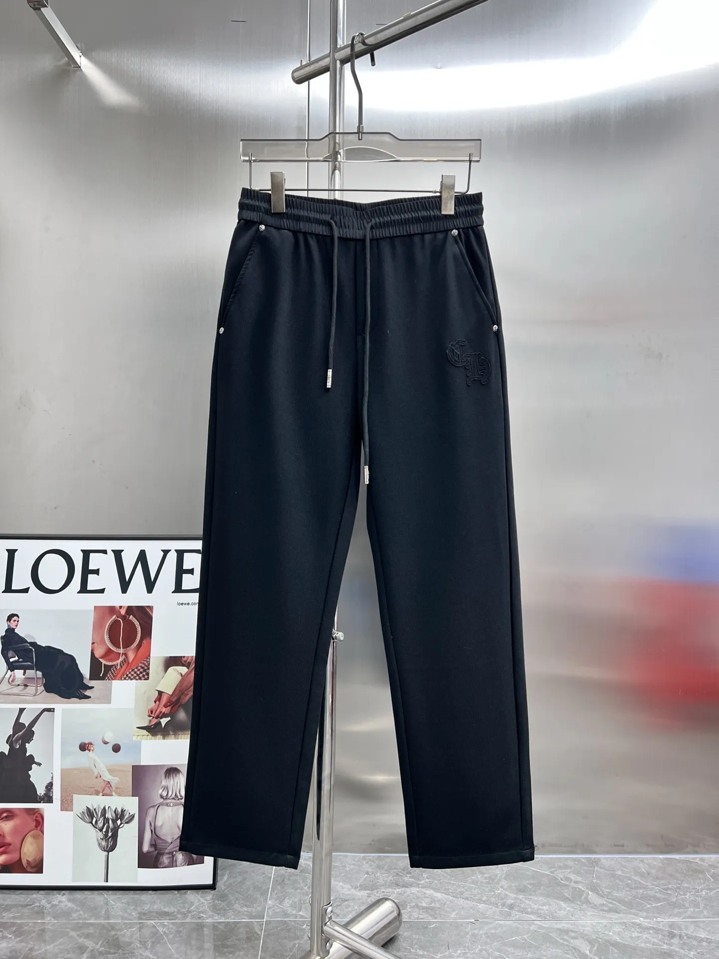 Logo-Appliqué Cotton-Blend Sweatpants D22014643