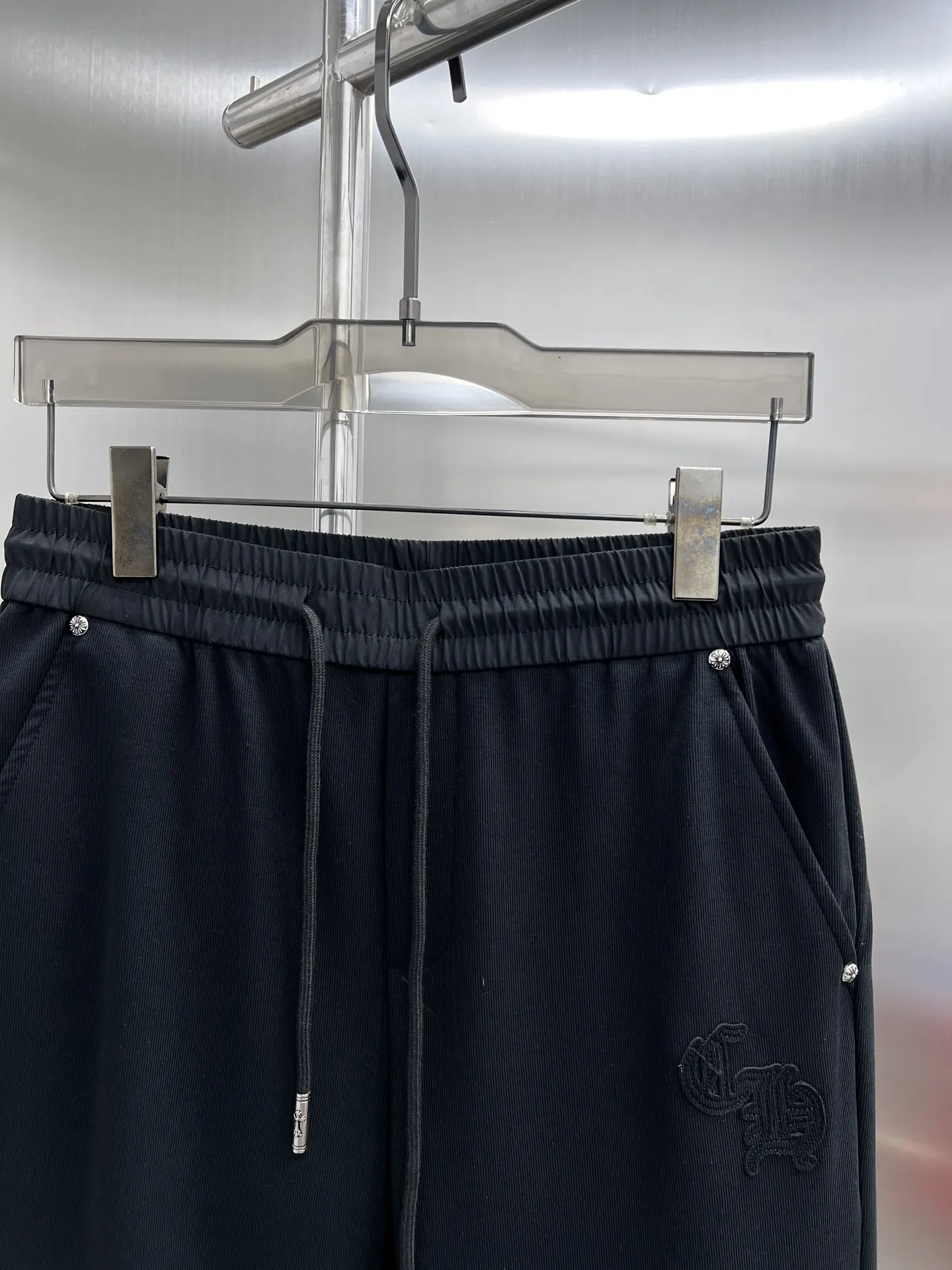 Logo-Appliqué Cotton-Blend Sweatpants D22014643 — view 3