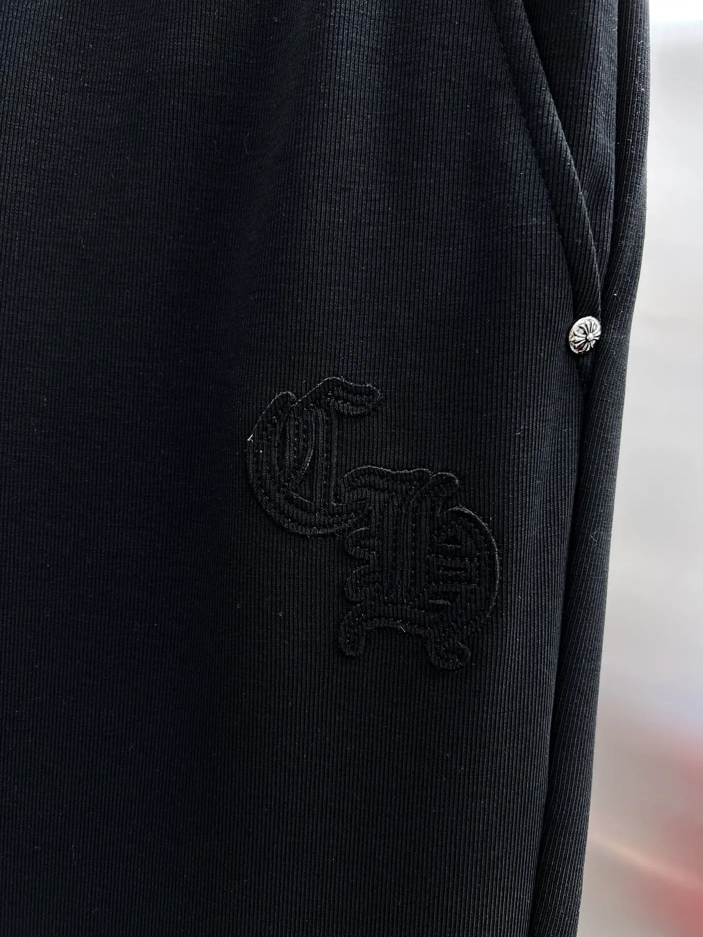Logo-Appliqué Cotton-Blend Sweatpants D22014643 — view 5