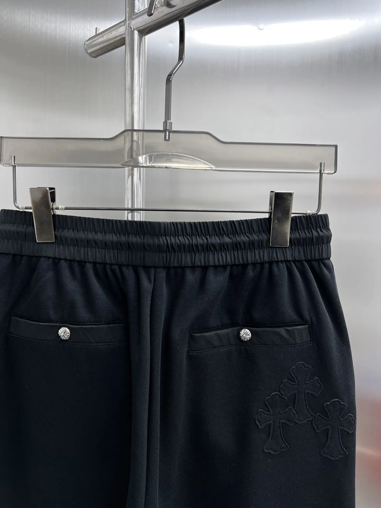 Logo-Appliqué Cotton-Blend Sweatpants D22014643 — view 6
