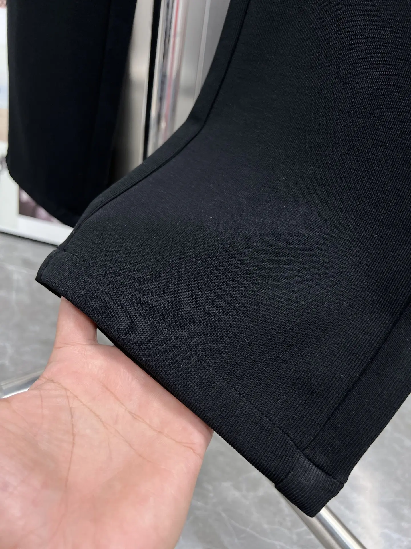 Logo-Appliqué Cotton-Blend Sweatpants D22014643 — view 9