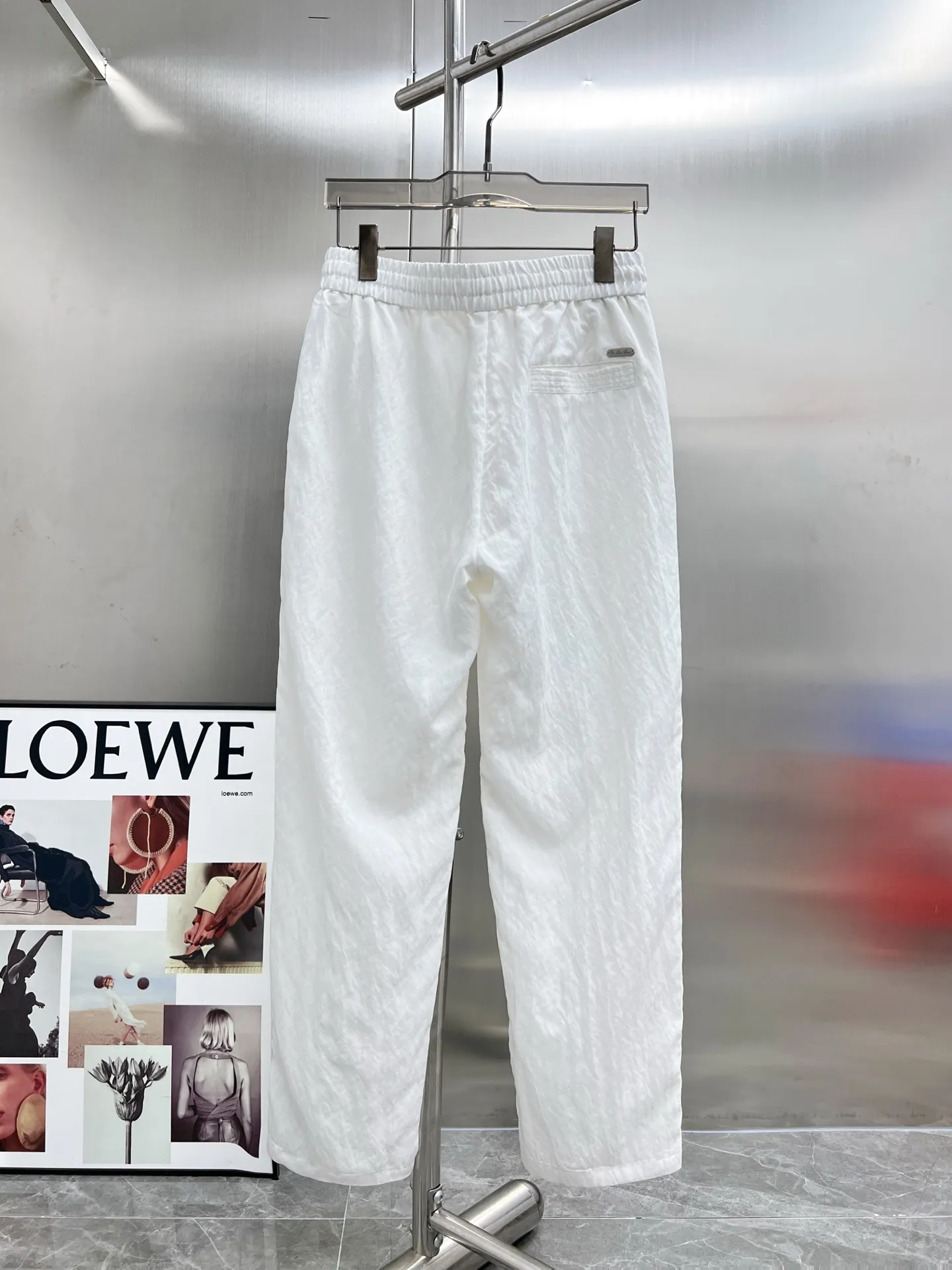 Embroidered Logo Drawstring Trousers D23514640 — view 2