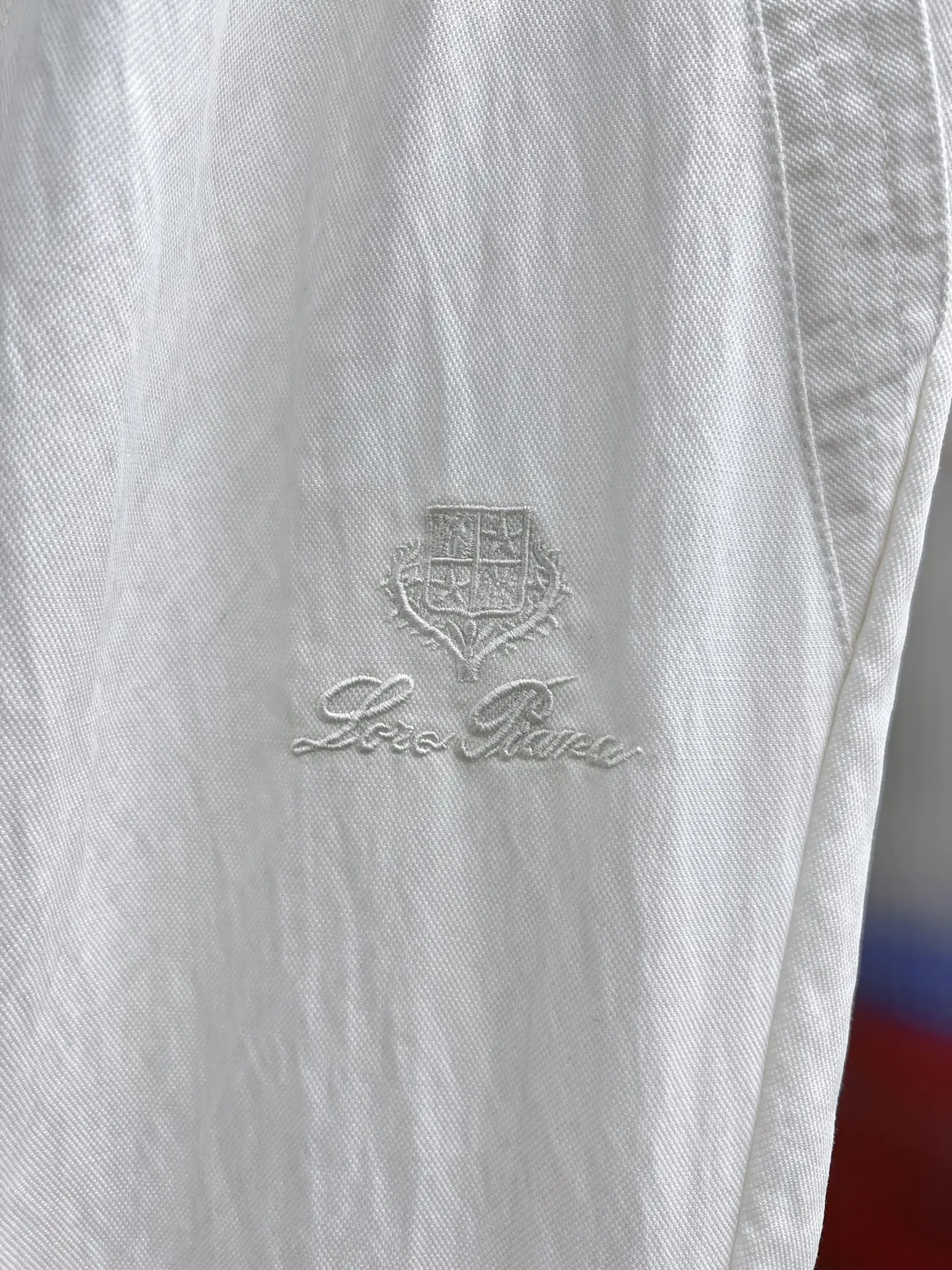 Embroidered Logo Drawstring Trousers D23514640 — view 5
