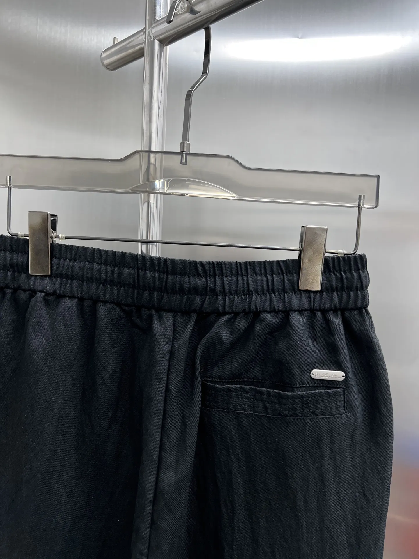 Embroidered Logo Drawstring Trousers D23514639 — view 6