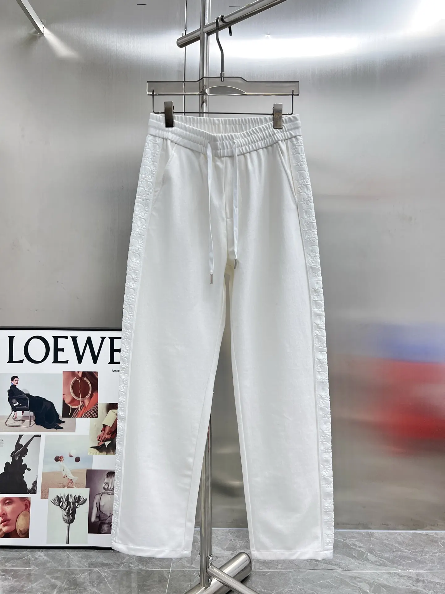 Logo-Jacquard Taped Sweatpants D23514638