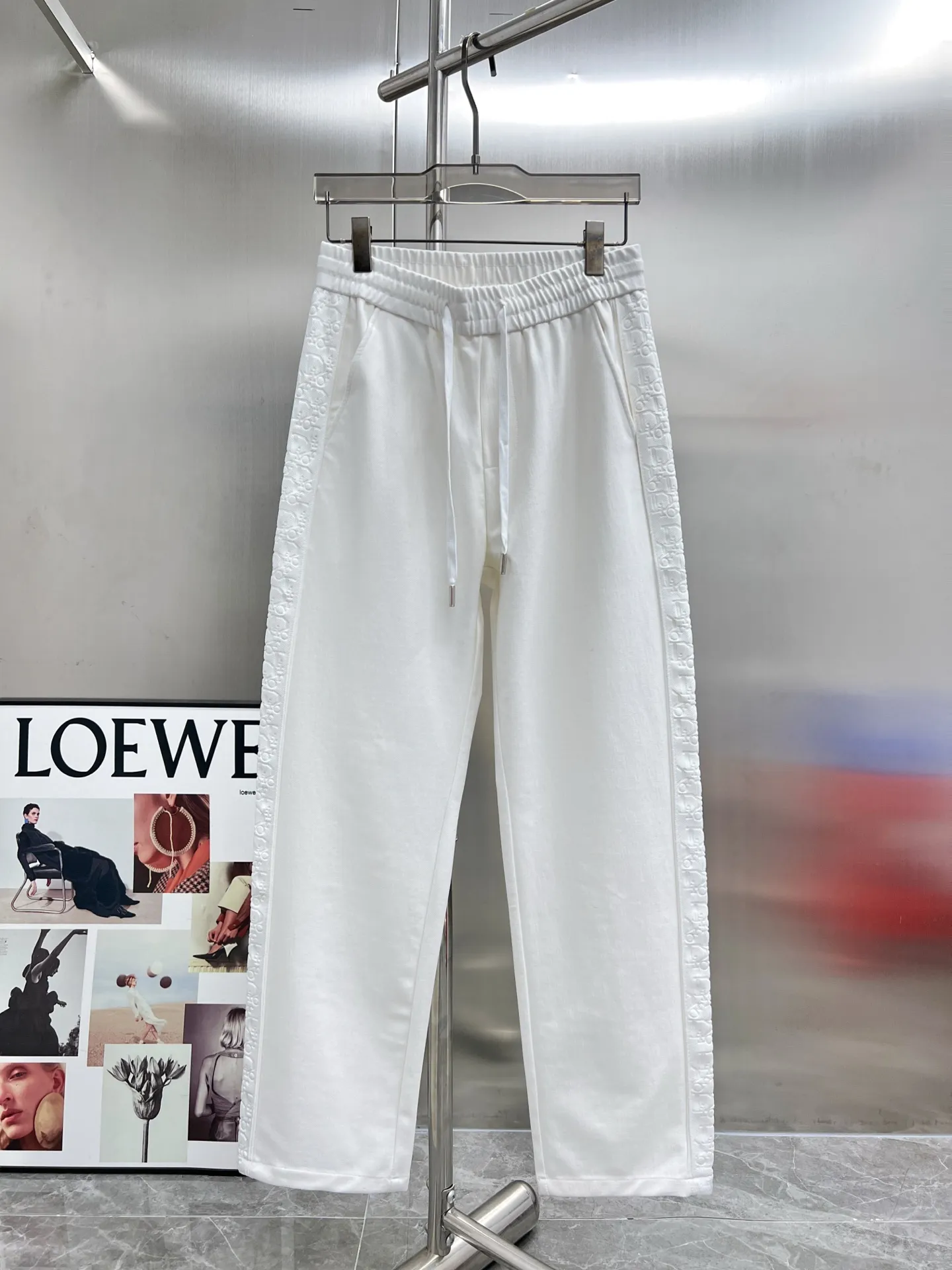 Logo-Jacquard Taped Sweatpants D23514638