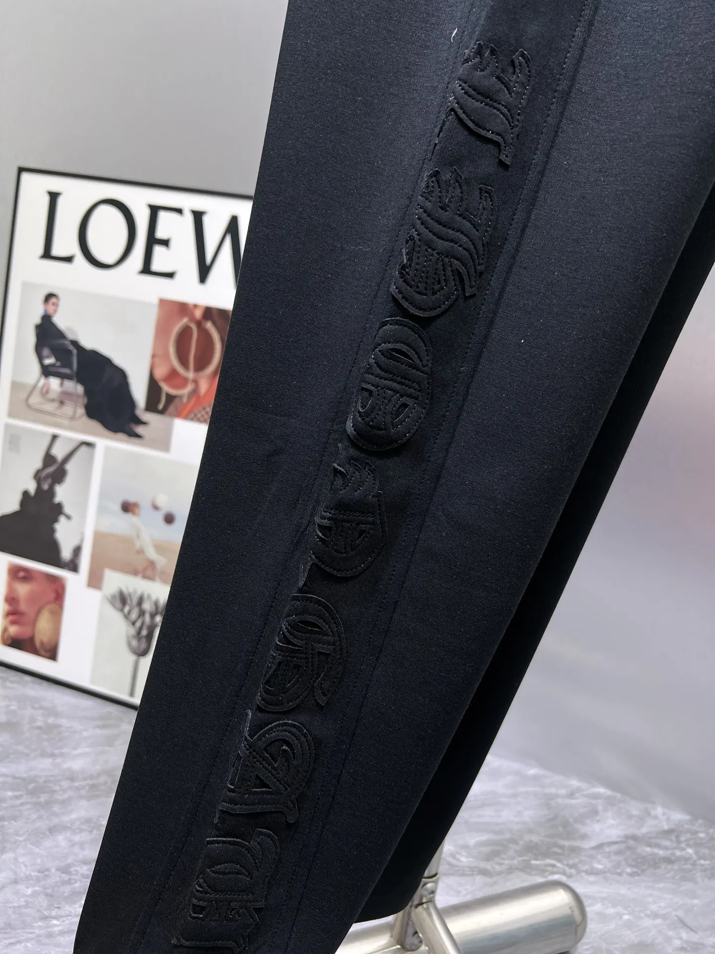 Logo-Appliqué Cotton-Blend Sweatpants D22512360 — view 7