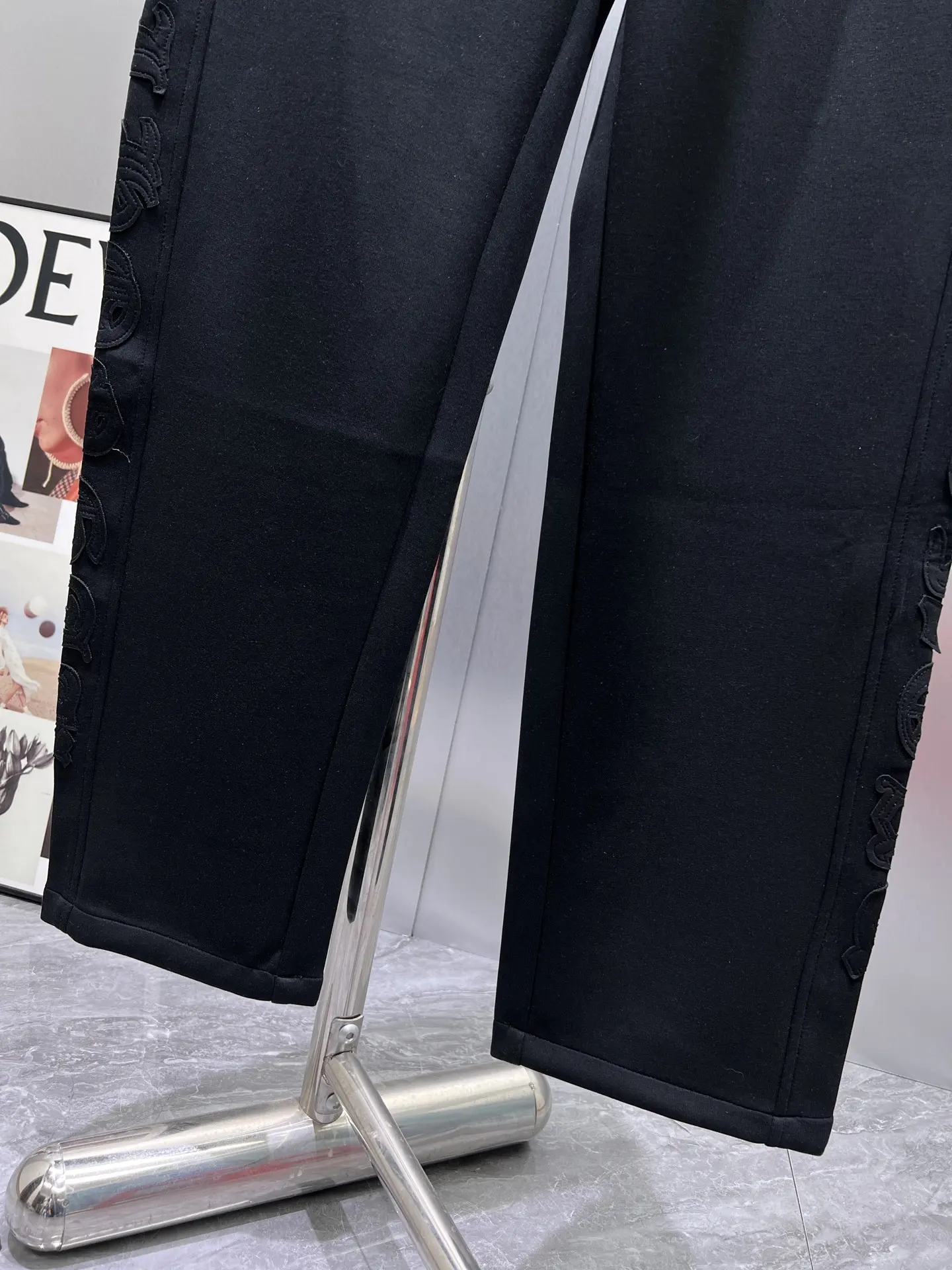 Logo-Appliqué Cotton-Blend Sweatpants D22512360 — view 8