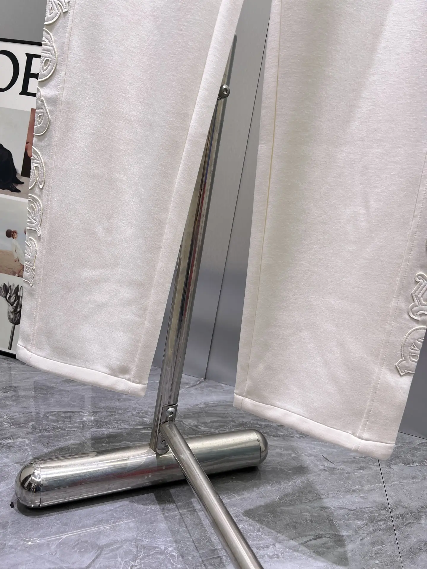 Logo-Embroidered Cotton-Blend Sweatpants D22512359 — view 9