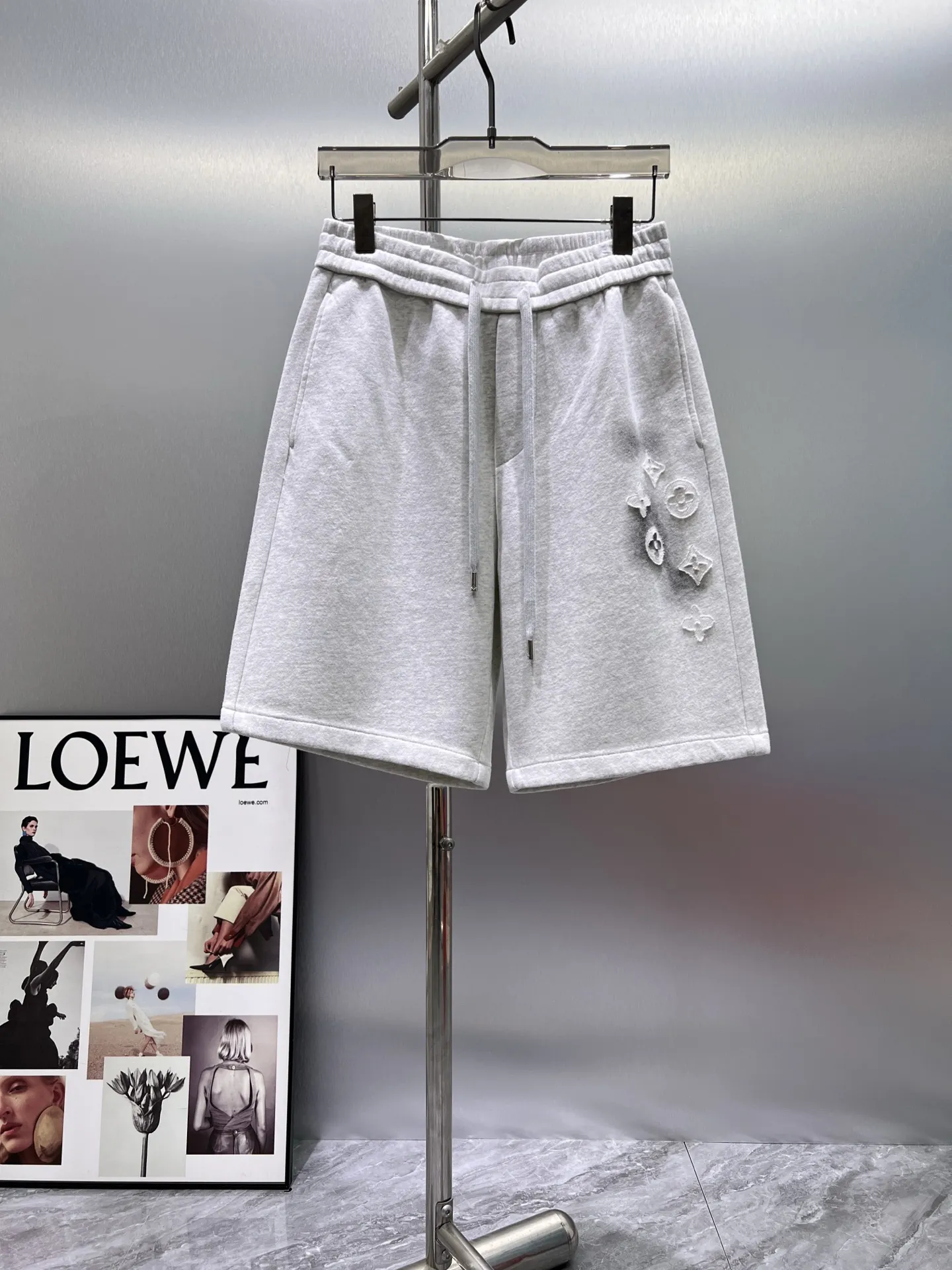 Monogram Burnout Jersey Shorts D21012424
