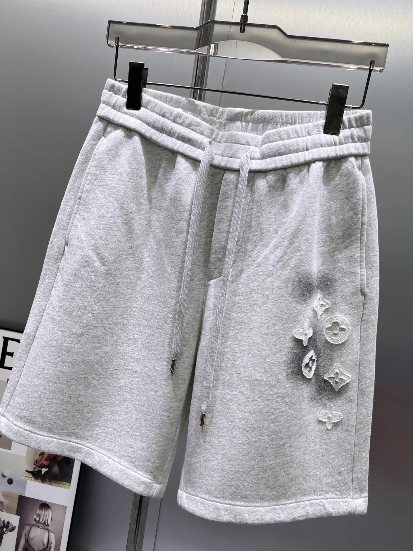 Monogram Burnout Jersey Shorts D21012424 — view 3