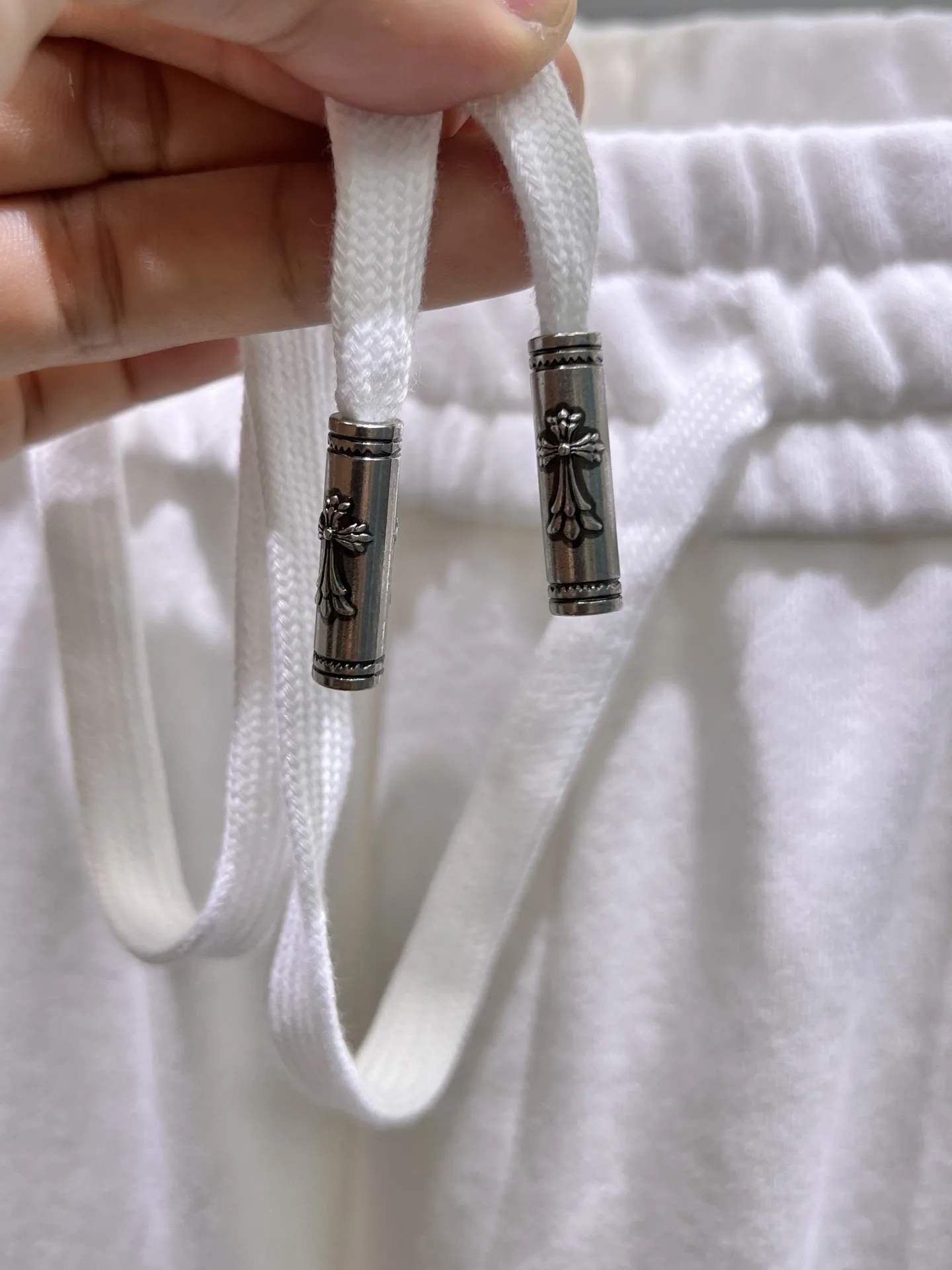 Embroidered Logo Cotton-Jersey Shorts D21012420 — view 4