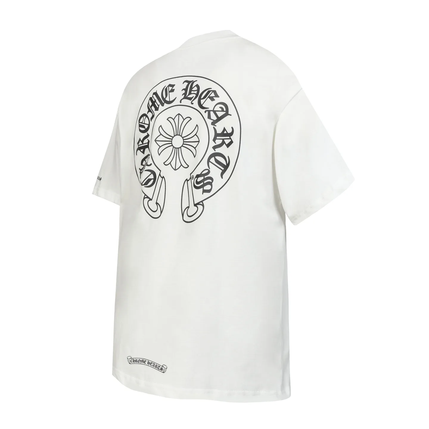 Horseshoe Logo Print Cotton T-Shirt D9014031 — view 4
