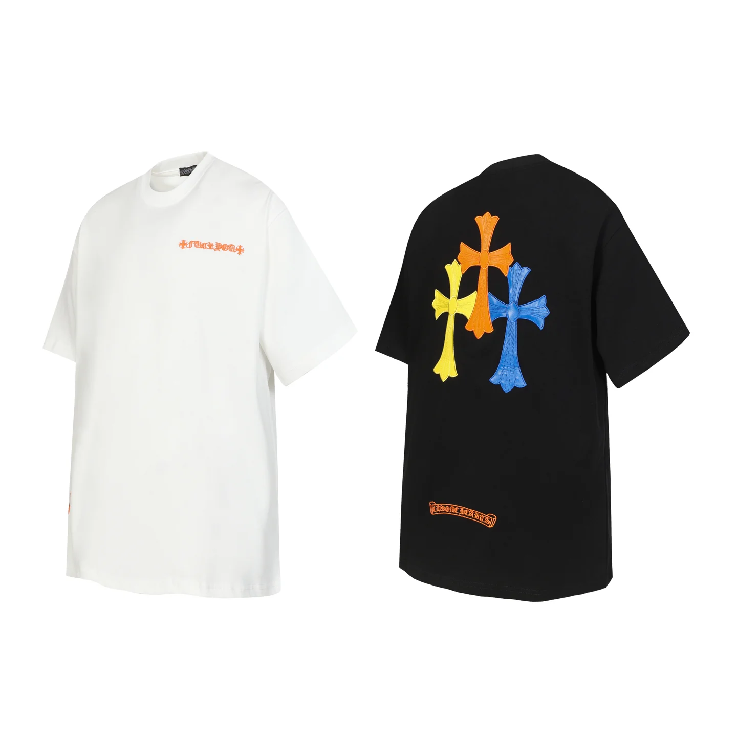 Chrome Hearts Multi-Color Cross Patch T-Shirt D10513953