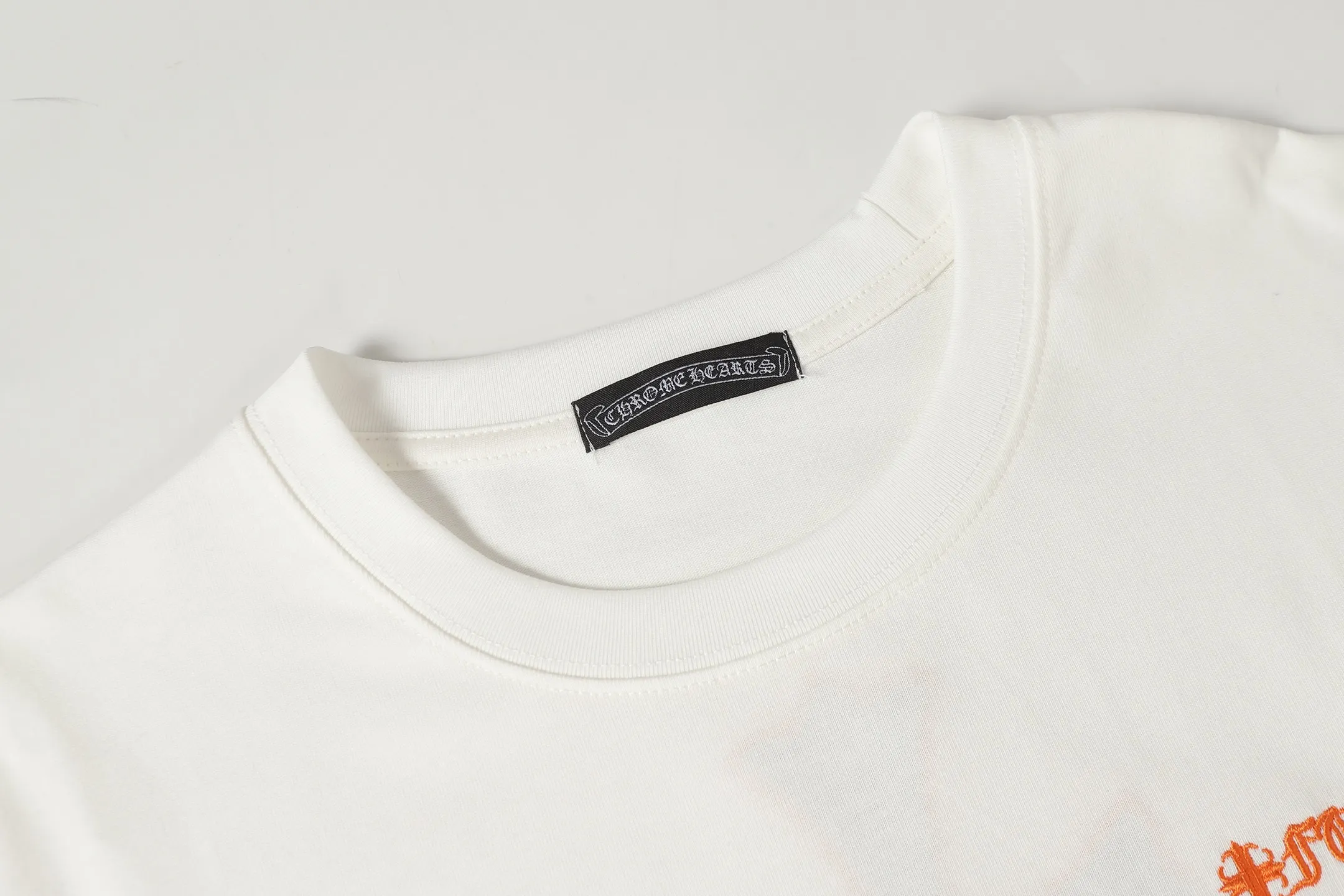 Multi-Color Cross Patch Cotton T-Shirt D10513951 — view 4