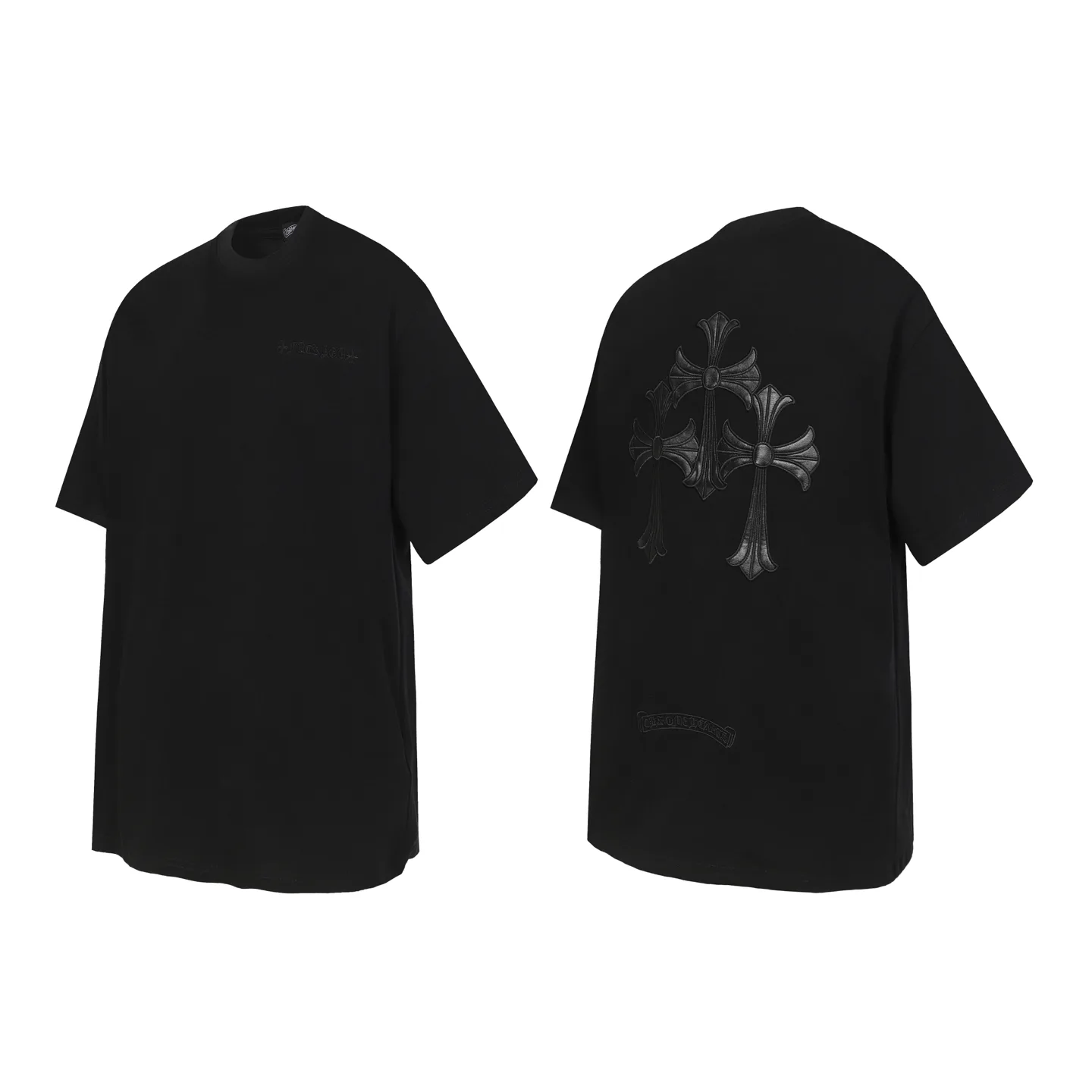 Cross Patch Embroidered Heavyweight T-Shirt D10513948