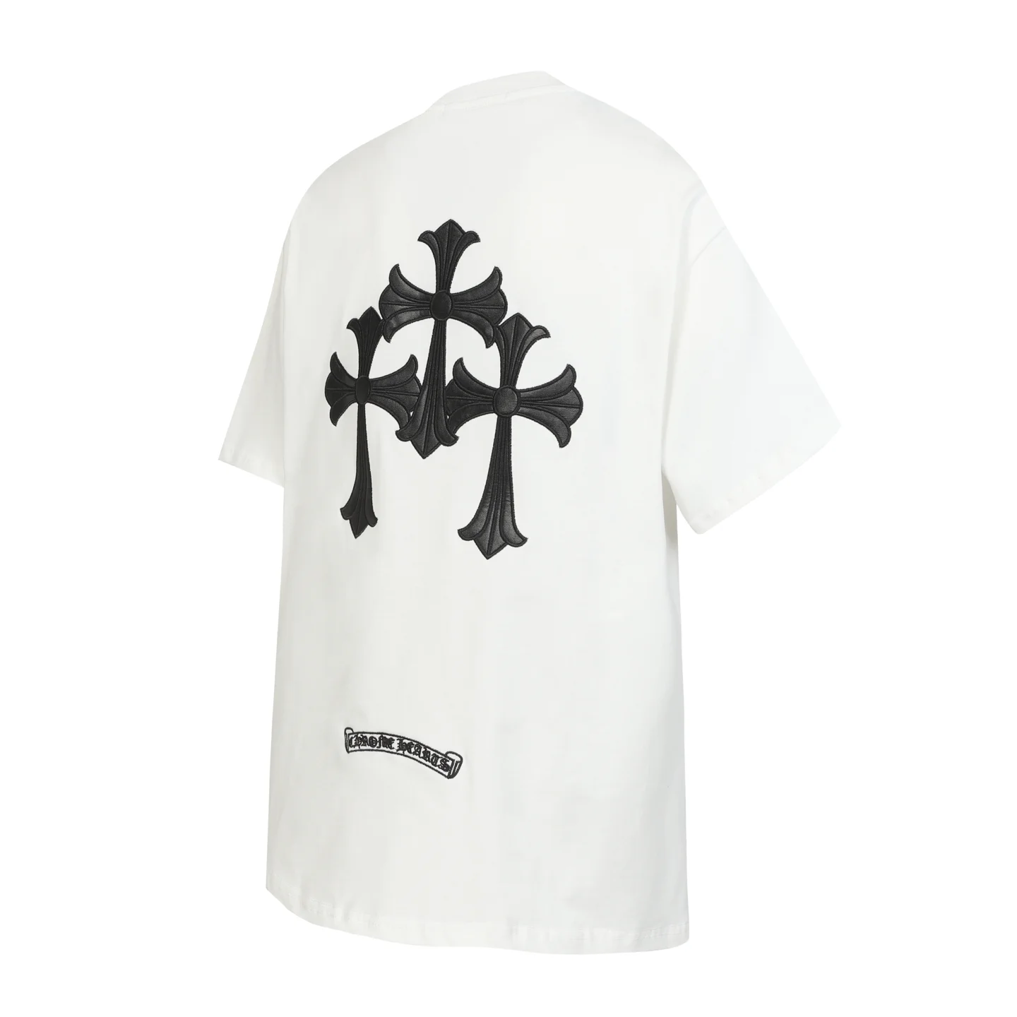 Cross Patch Embroidered Cotton T-Shirt D10513950 — view 7
