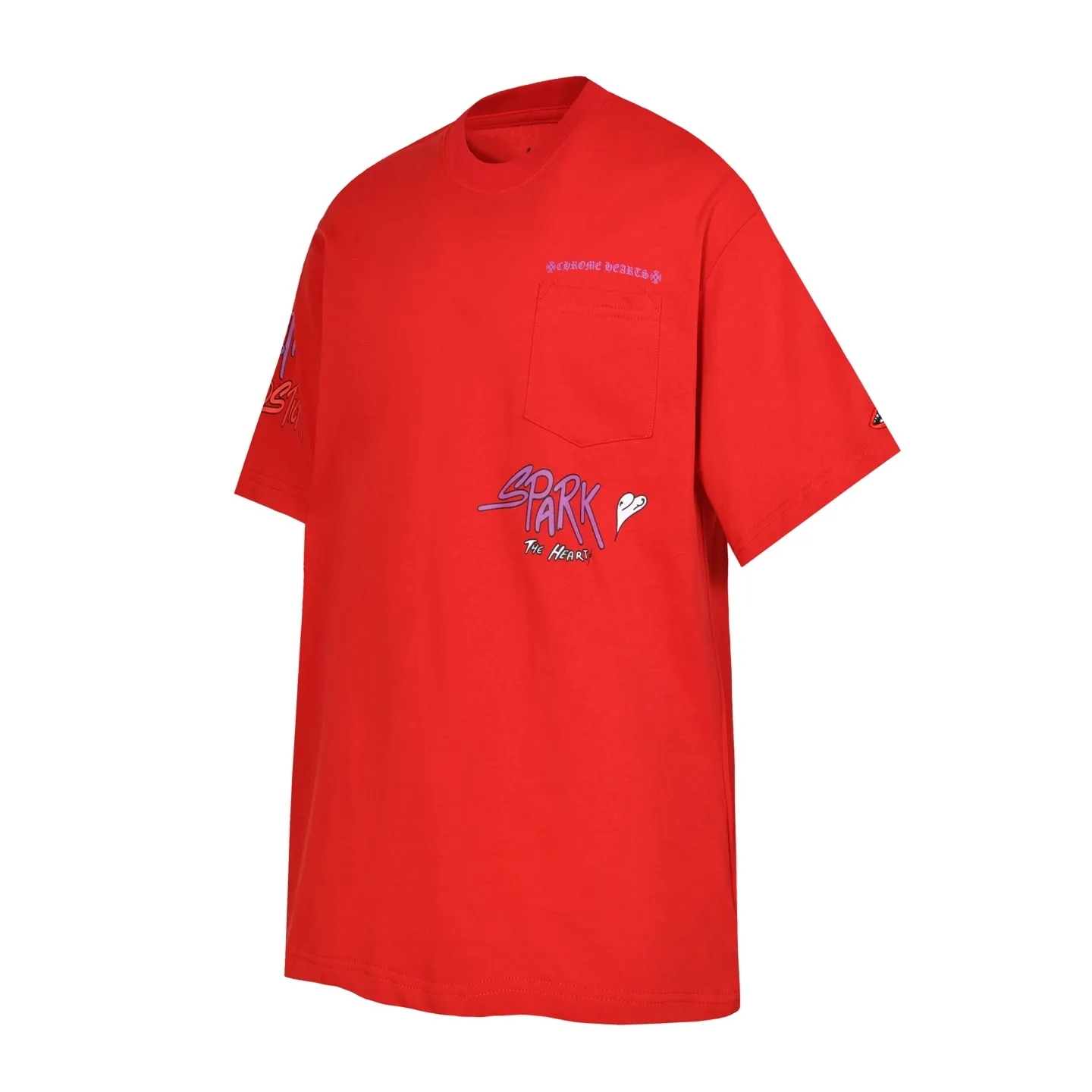 Chrome Hearts Graffiti Print Pocket T-Shirt D9513968 — view 2
