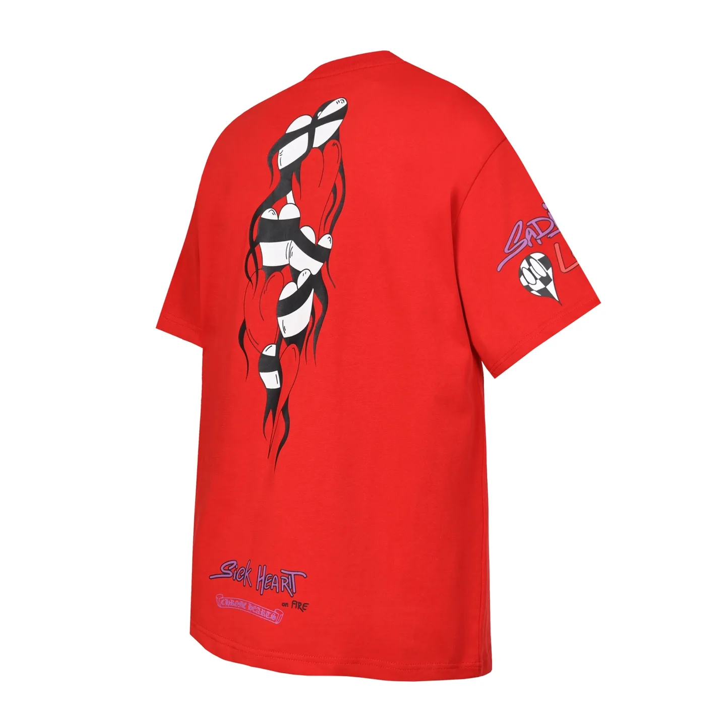 Chrome Hearts Graffiti Print Pocket T-Shirt D9513968 — view 3