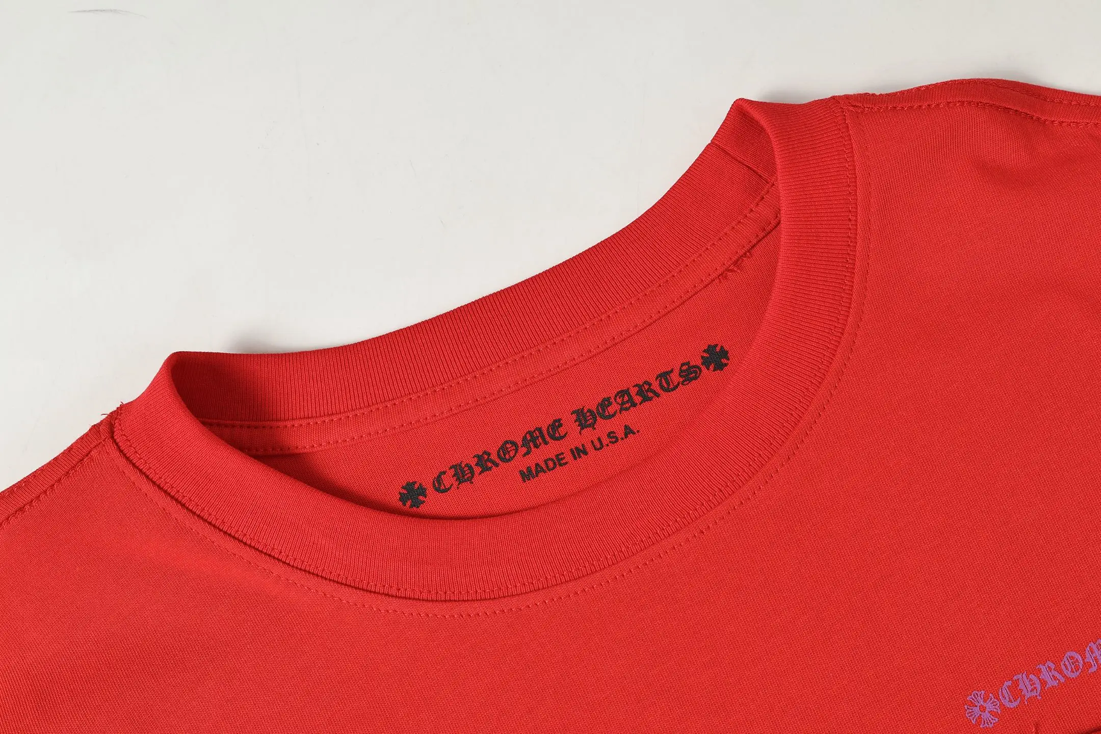 Chrome Hearts Graffiti Print Pocket T-Shirt D9513968 — view 4