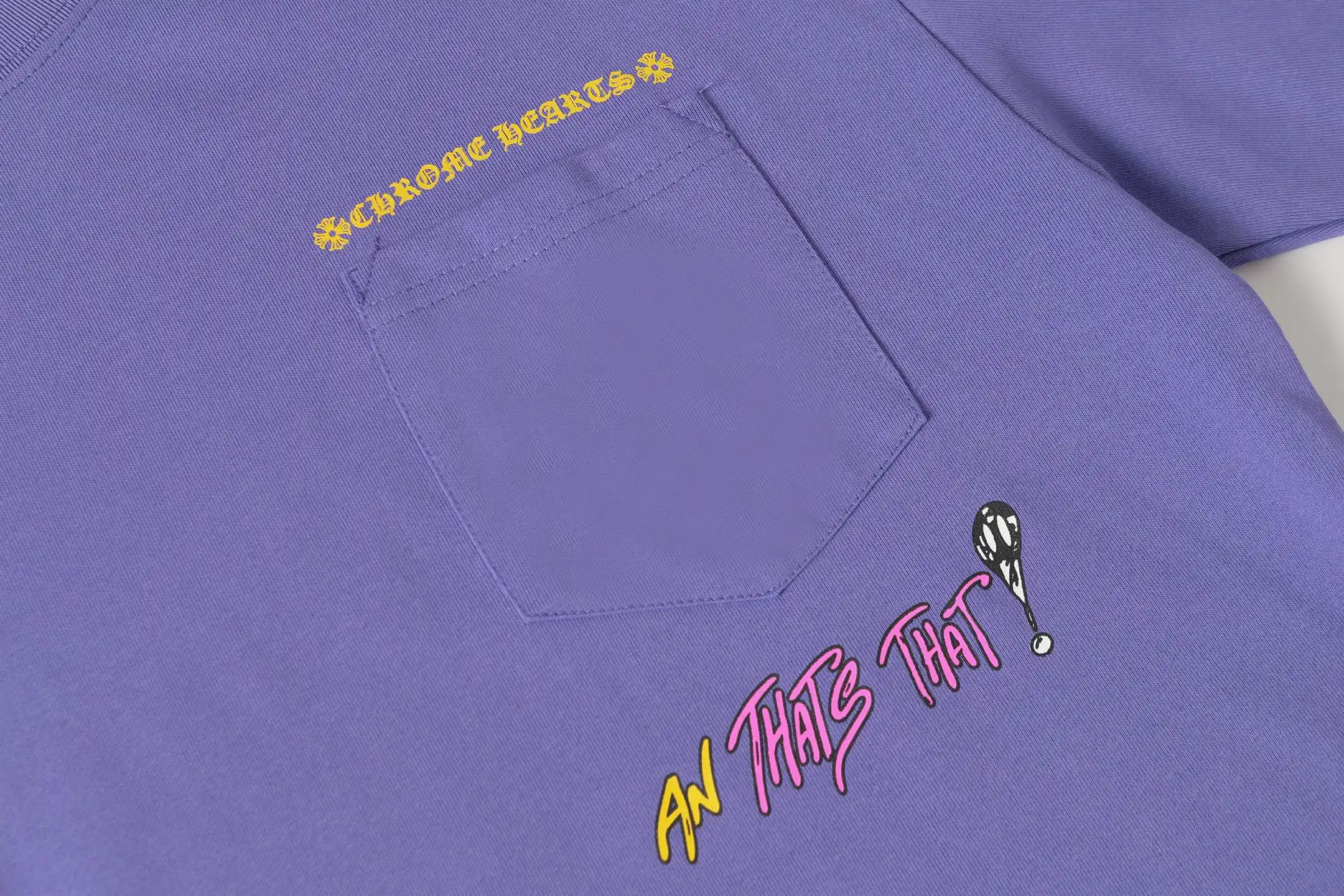 Chrome Hearts Graffiti Print Pocket T-Shirt D9513943 — view 6
