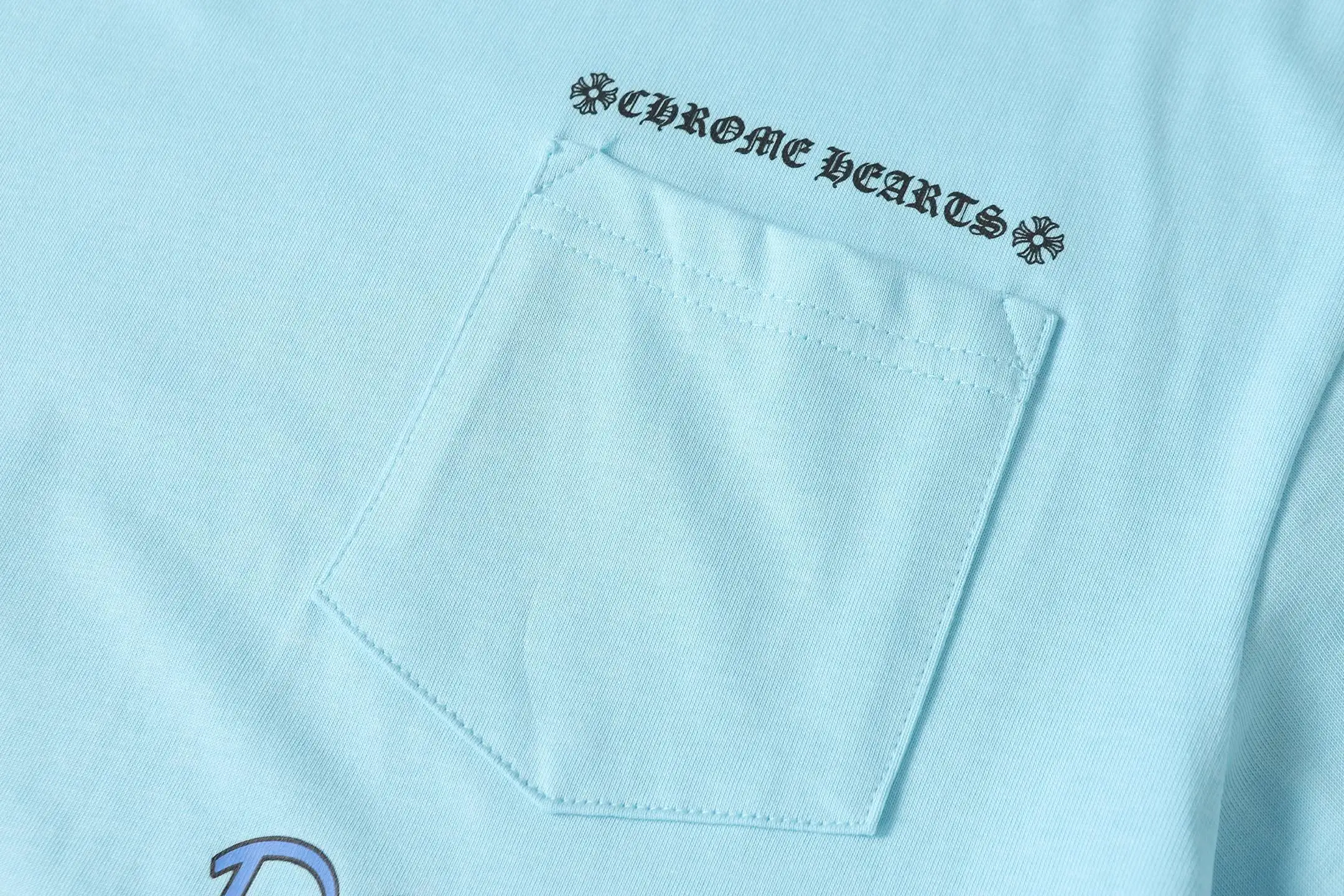 Graffiti Print Pocket T-Shirt D9513942 — view 7