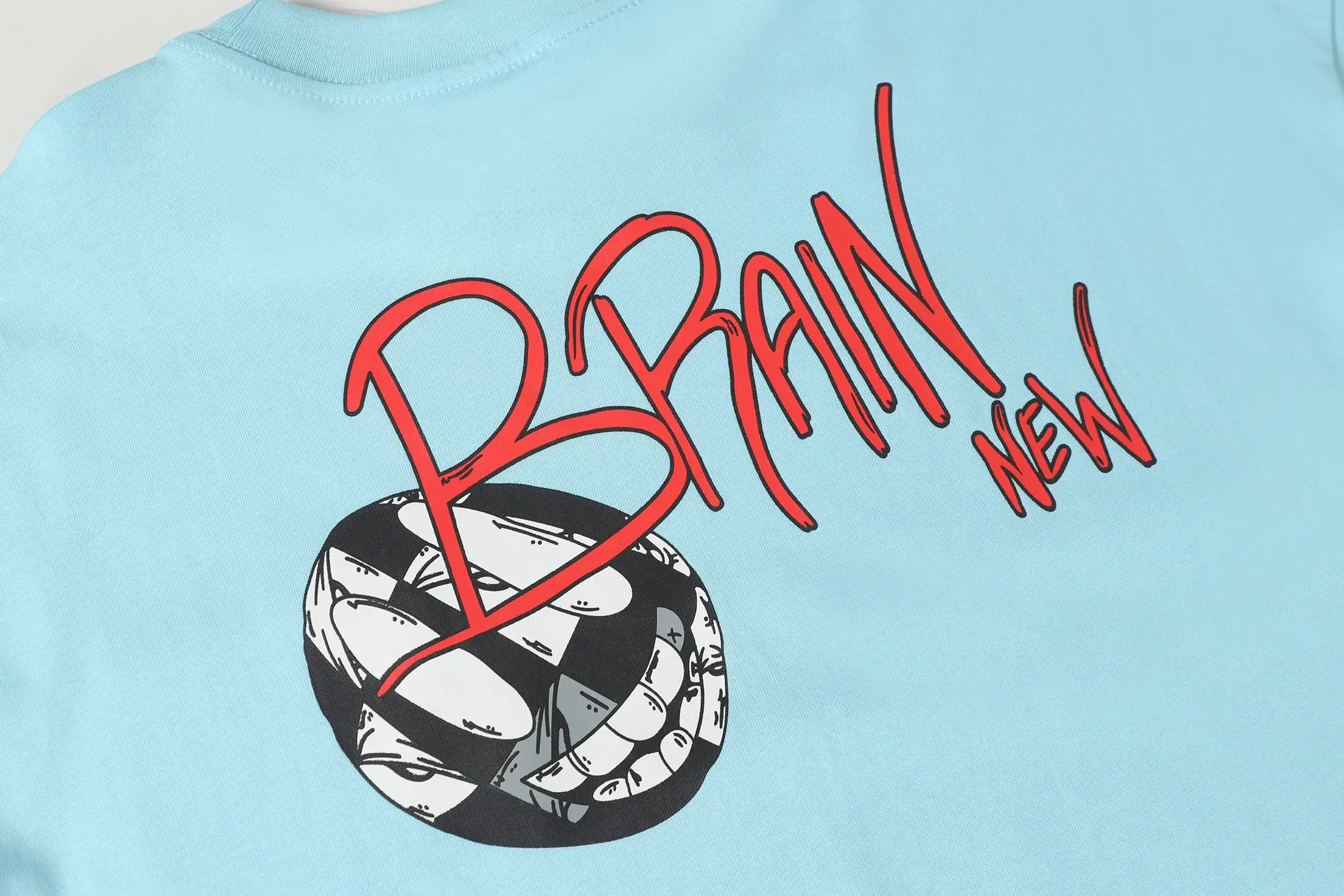 Graffiti Print Pocket T-Shirt D9513942 — view 11
