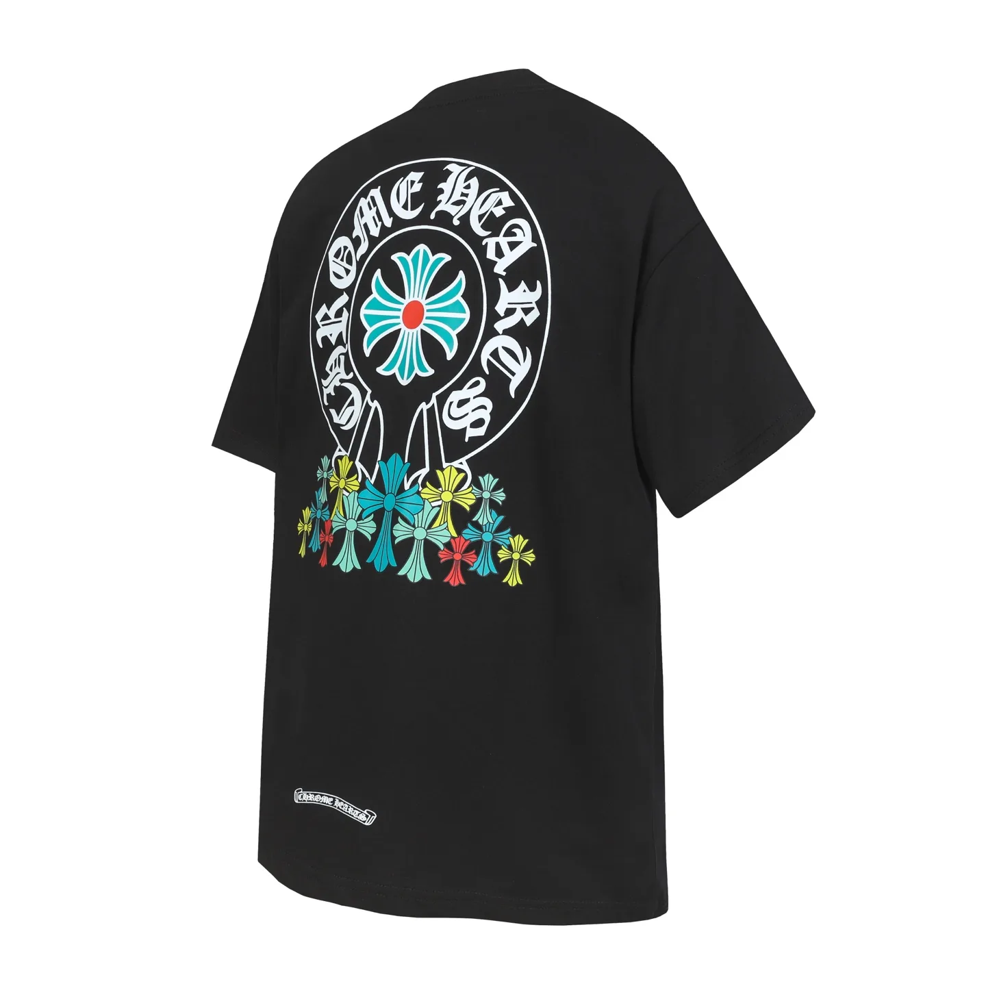 Multicolor Horseshoe Logo Cotton T-Shirt D9514074 — view 3