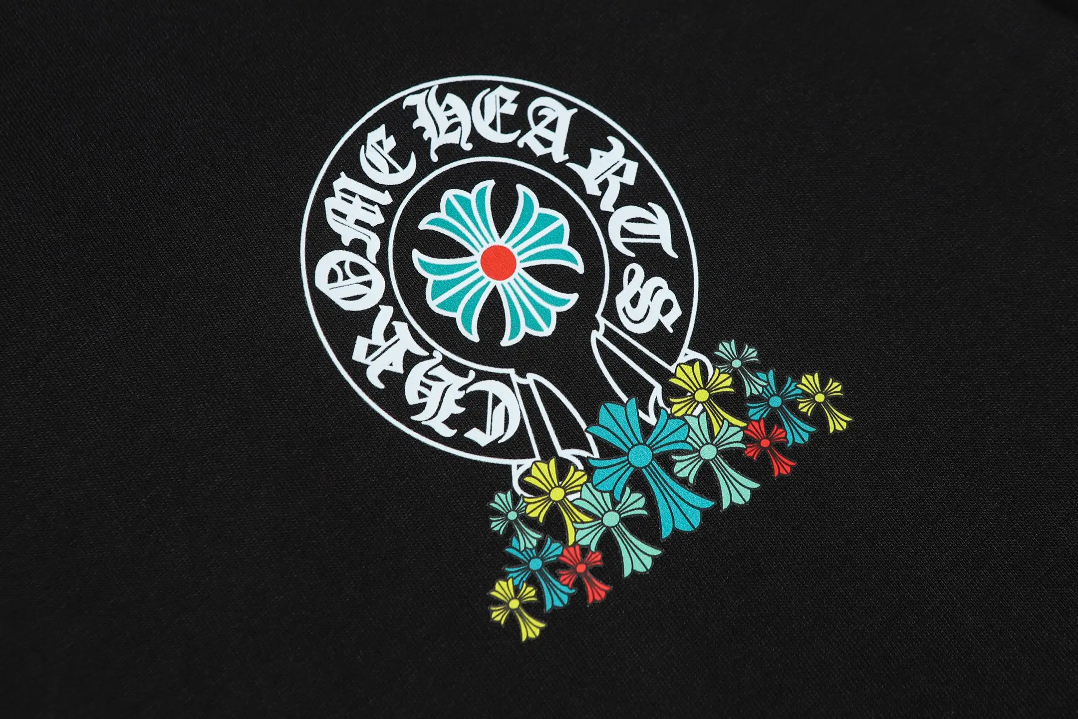 Multicolor Horseshoe Logo Cotton T-Shirt D9514074 — view 8