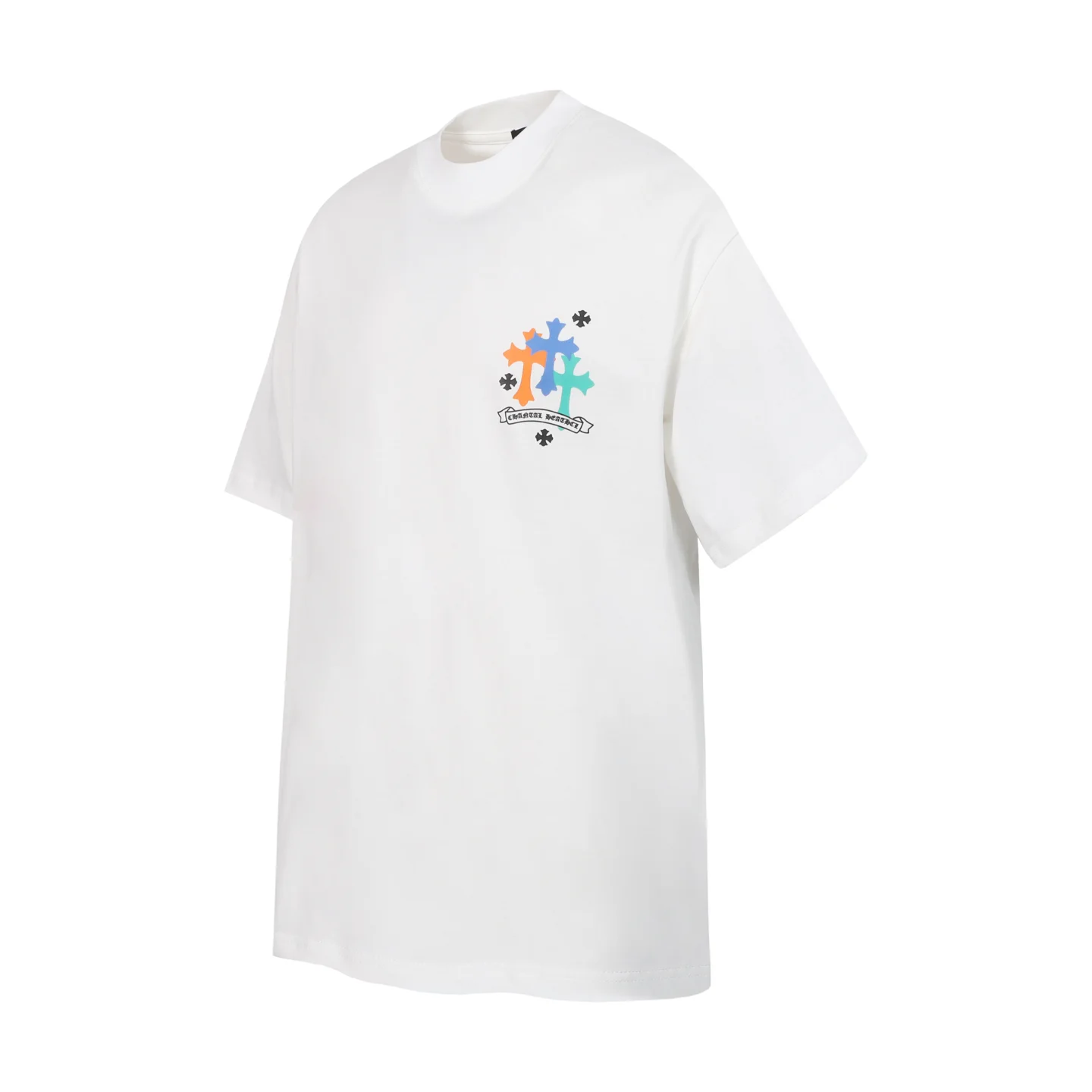 Chrome Hearts Horseshoe Floral Print T-Shirt D9514078 — view 2