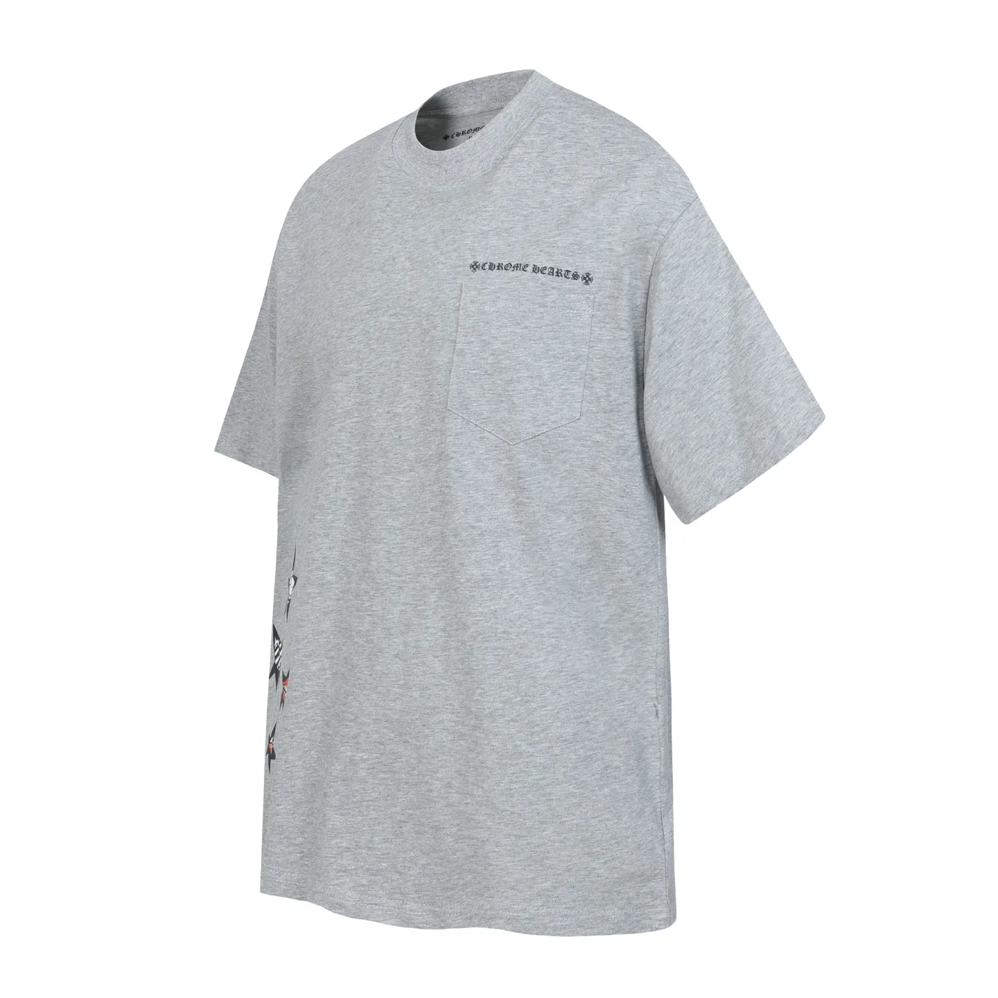 Graffiti Print Pocket T-Shirt D9514091 — view 2