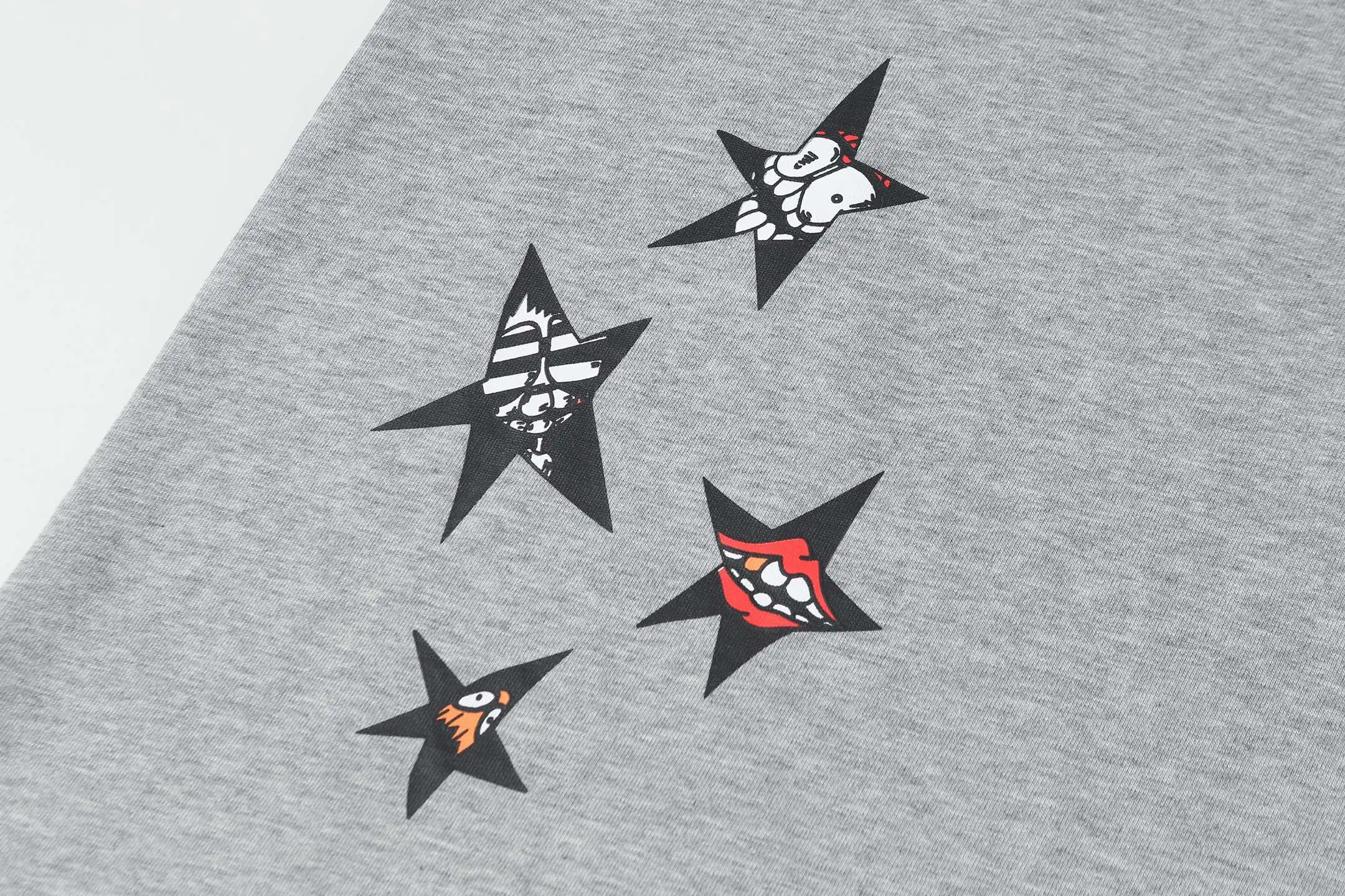 Graffiti Print Pocket T-Shirt D9514091 — view 7