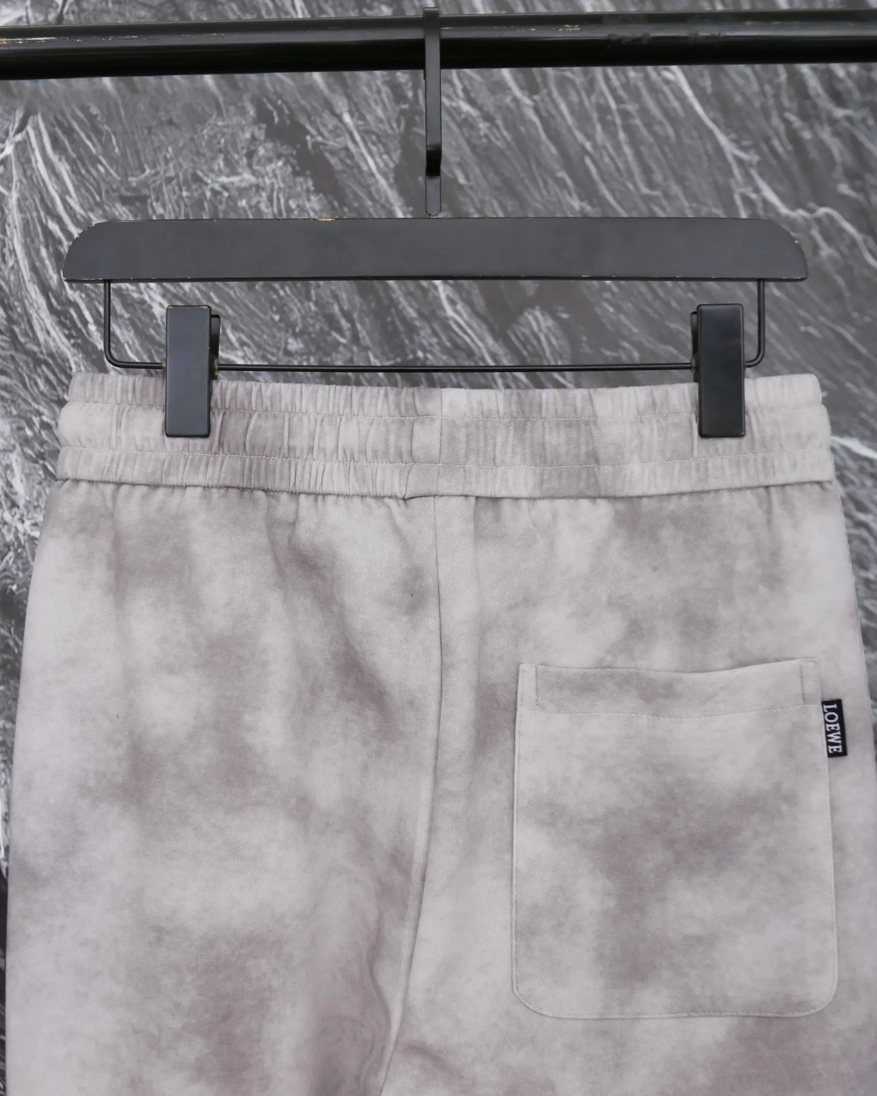 Tie-Dye Embroidered Logo Sweatpants D20013334 — view 3