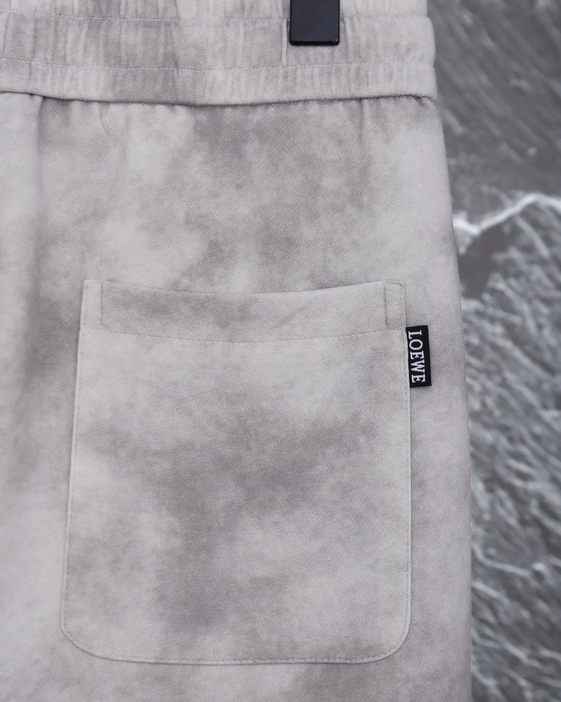 Tie-Dye Embroidered Logo Sweatpants D20013334 — view 5