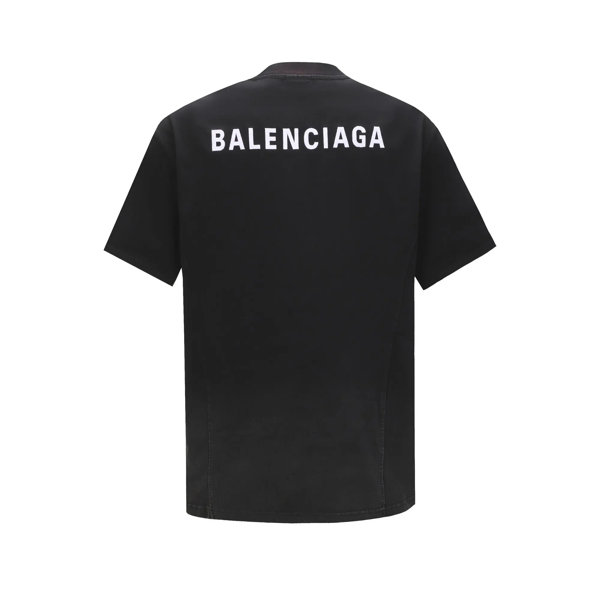 Logo Embroidery Distressed Oversized T-Shirt D18019981 — view 2