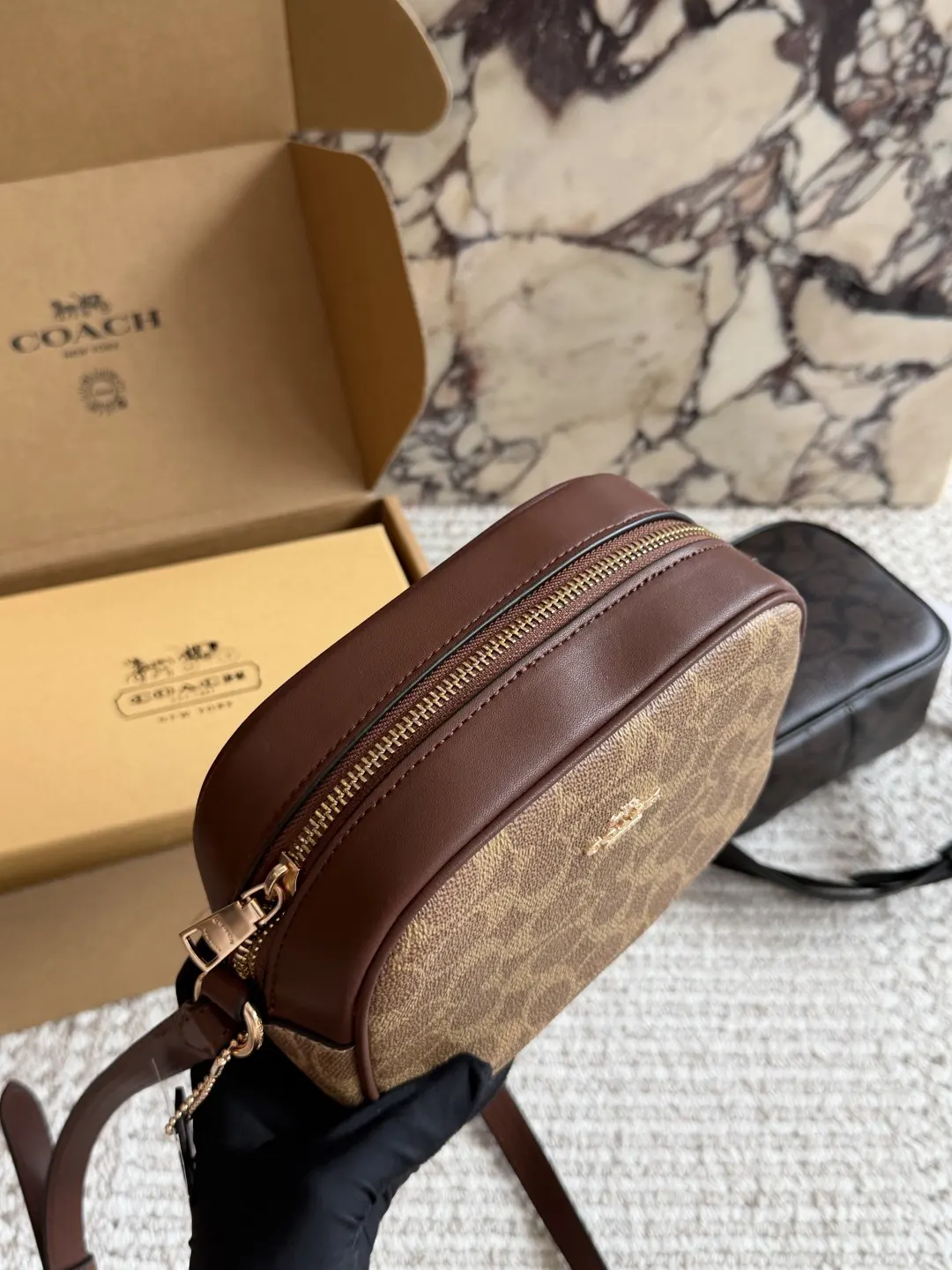 Monogram Coated Canvas Camera Bag D27517858 — view 2