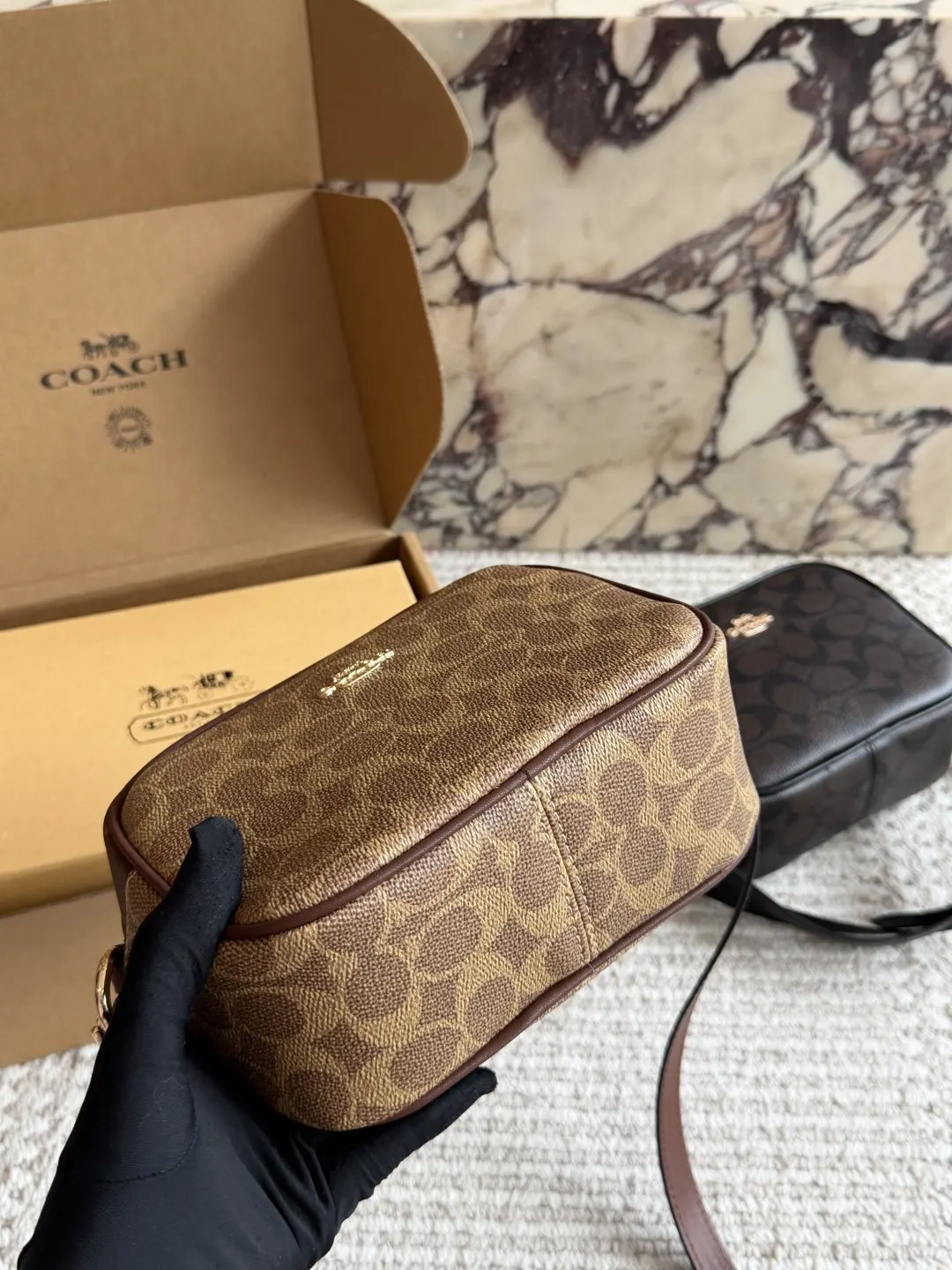 Monogram Coated Canvas Camera Bag D27517858 — view 4
